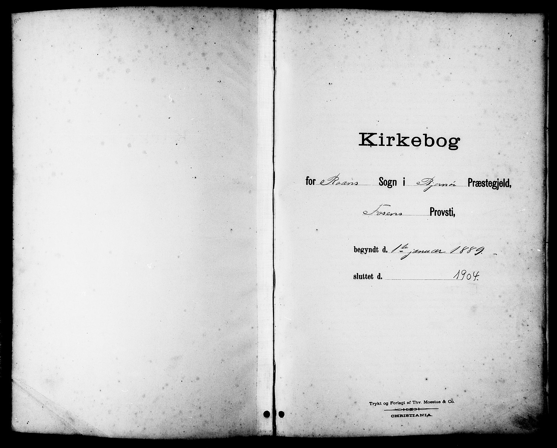 Ministerialprotokoller, klokkerbøker og fødselsregistre - Sør-Trøndelag, SAT/A-1456/657/L0716: Parish register (copy) no. 657C03, 1889-1904