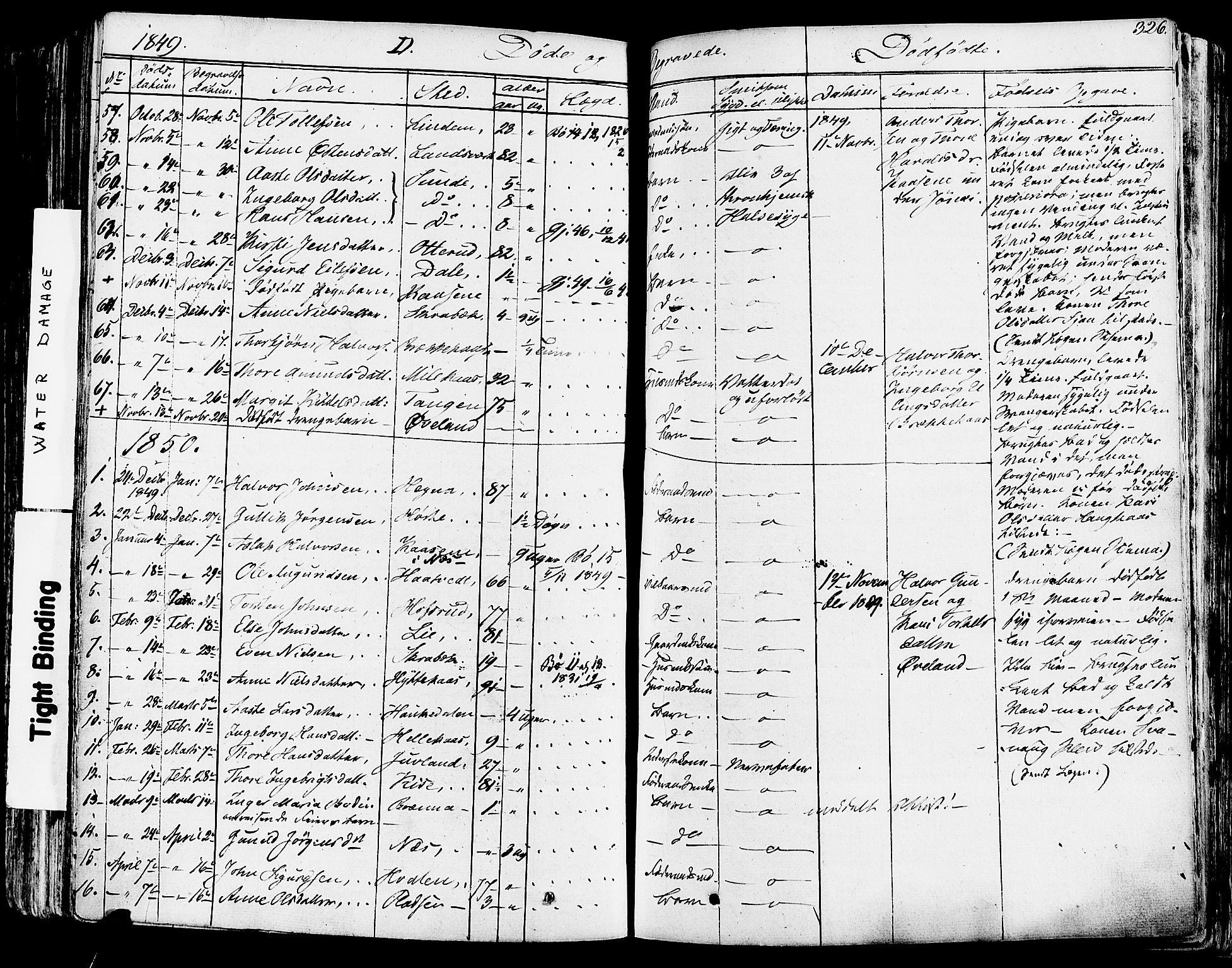 Sauherad kirkebøker, AV/SAKO-A-298/F/Fa/L0006: Parish register (official) no. I 6, 1827-1850, p. 326