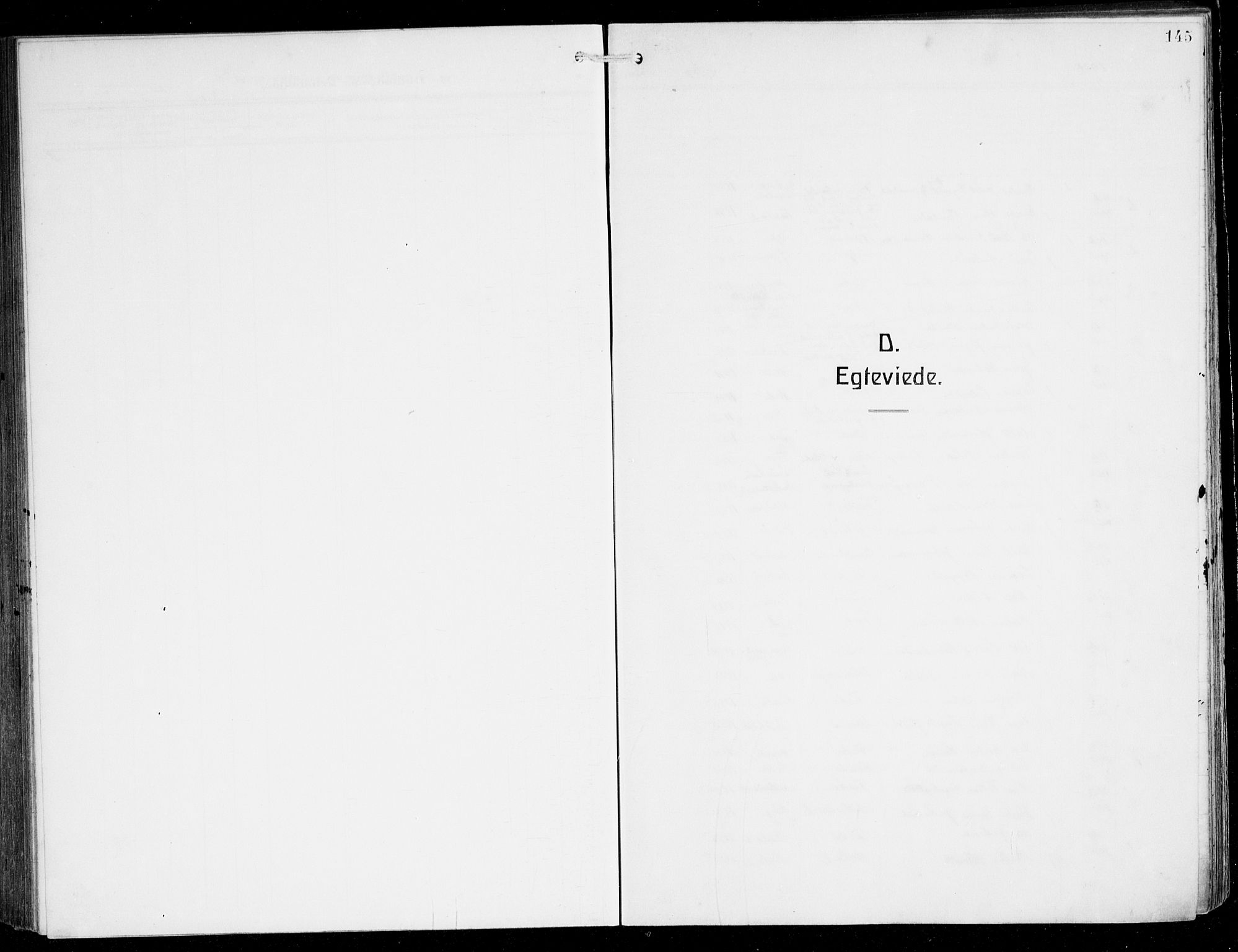 Herdla Sokneprestembete, SAB/A-75701/H/Hab: Parish register (copy) no. C 2, 1913-1926, p. 145