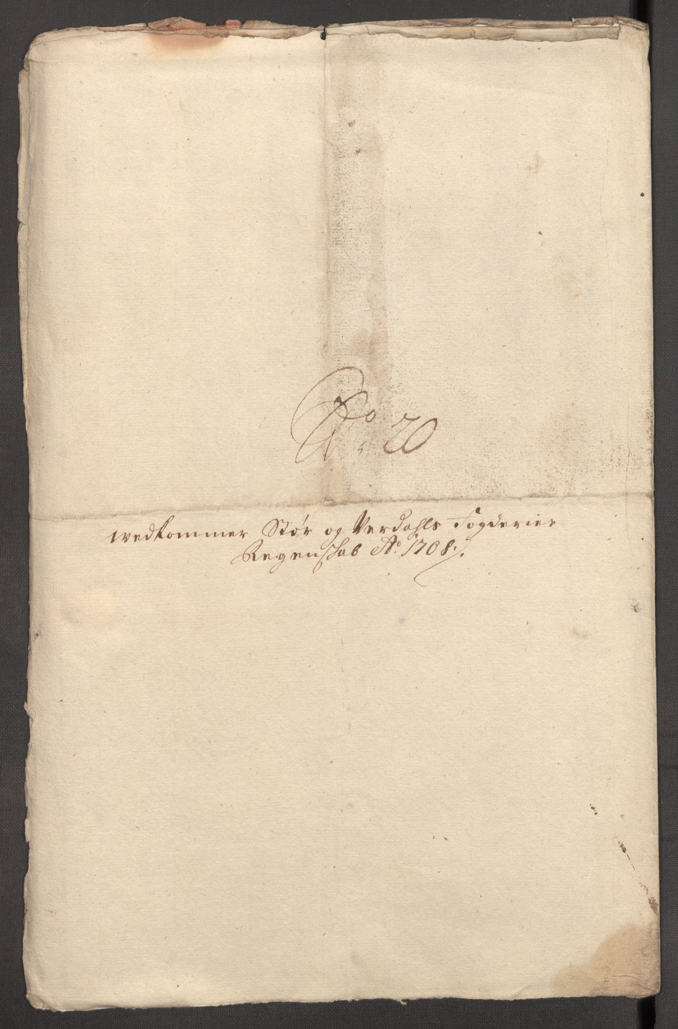 Rentekammeret inntil 1814, Reviderte regnskaper, Fogderegnskap, RA/EA-4092/R62/L4198: Fogderegnskap Stjørdal og Verdal, 1708, p. 242