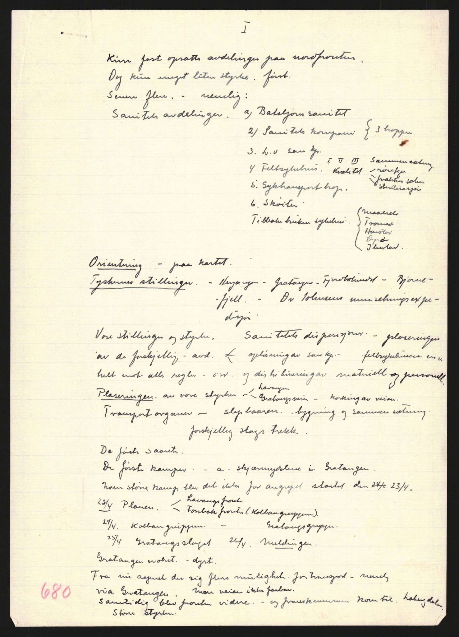 Forsvaret, Forsvarets krigshistoriske avdeling, AV/RA-RAFA-2017/Y/Yb/L0157: II-C-11-675-698  -  6. Divisjon, 1940, p. 669