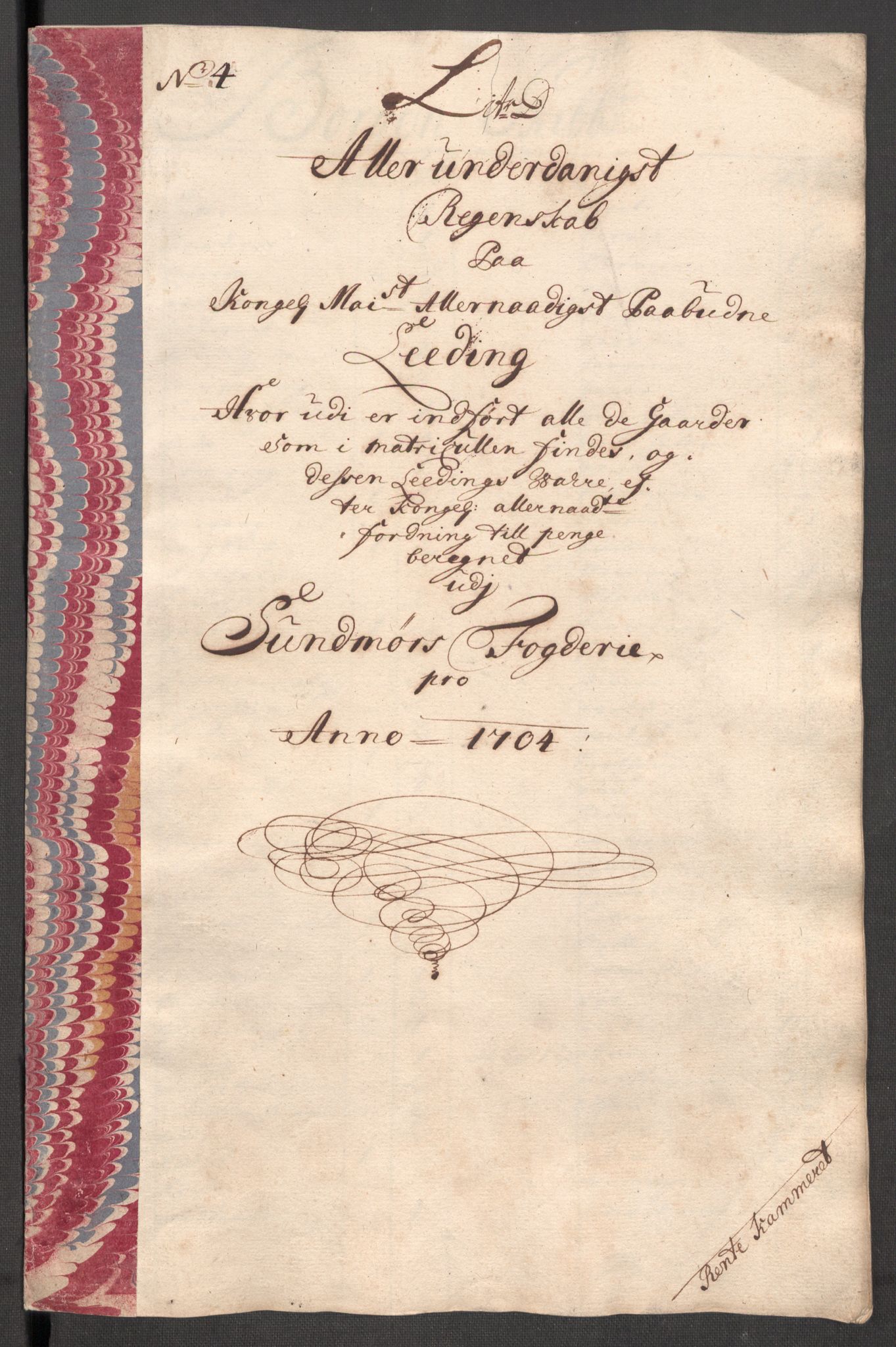 Rentekammeret inntil 1814, Reviderte regnskaper, Fogderegnskap, AV/RA-EA-4092/R54/L3560: Fogderegnskap Sunnmøre, 1704-1705, p. 49