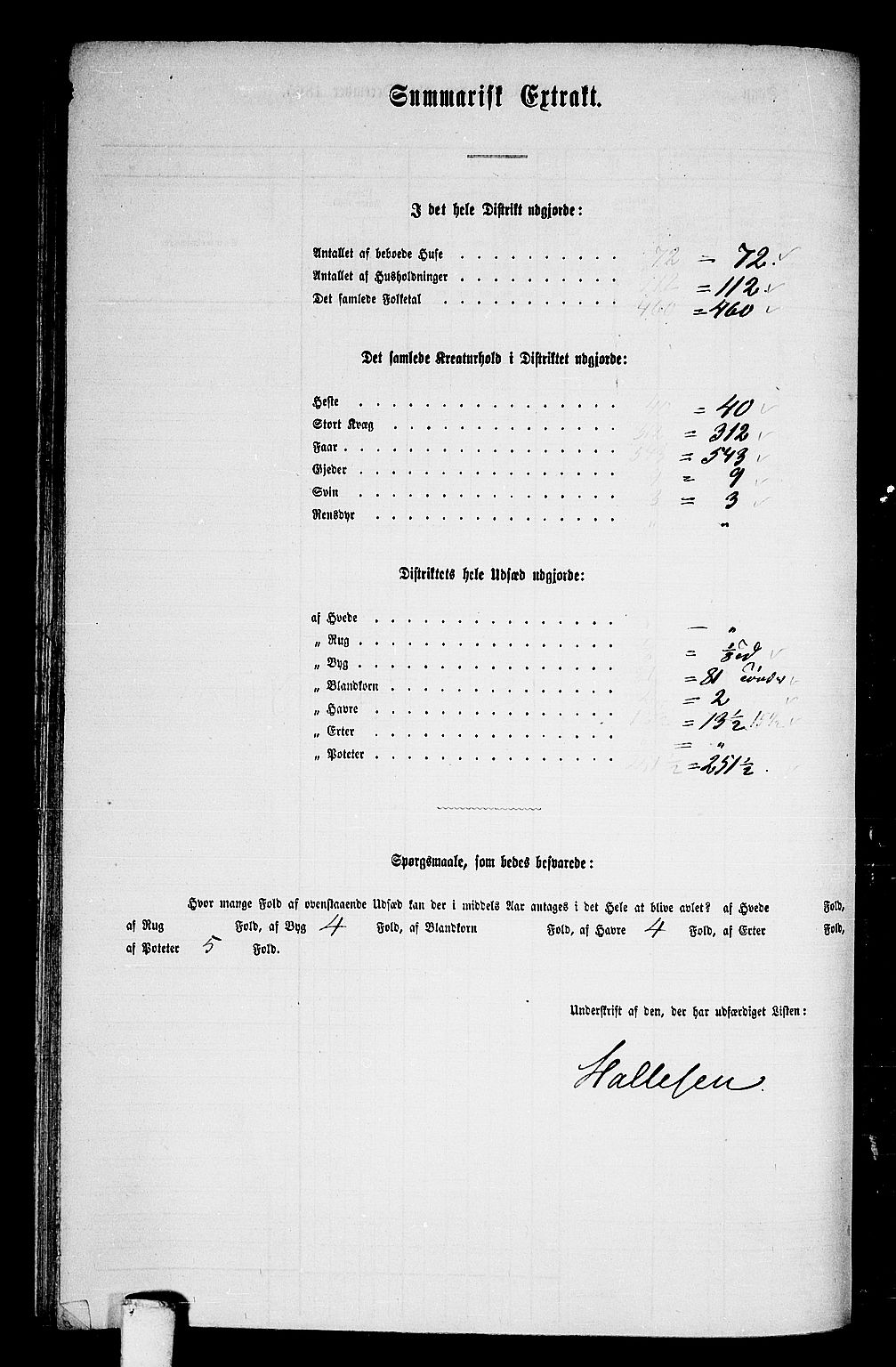 RA, 1865 census for Nesna, 1865, p. 121