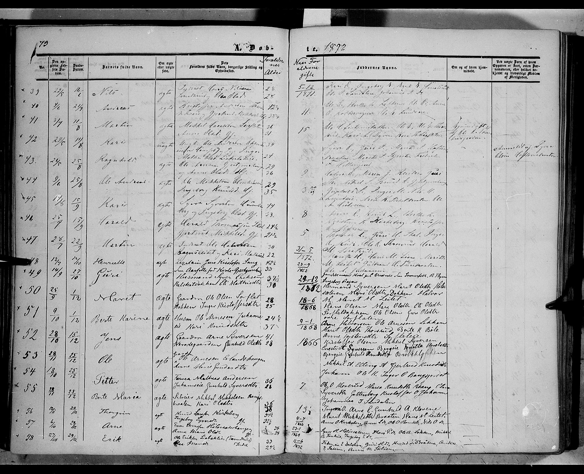 Sør-Aurdal prestekontor, SAH/PREST-128/H/Ha/Haa/L0005: Parish register (official) no. 5, 1849-1876, p. 75