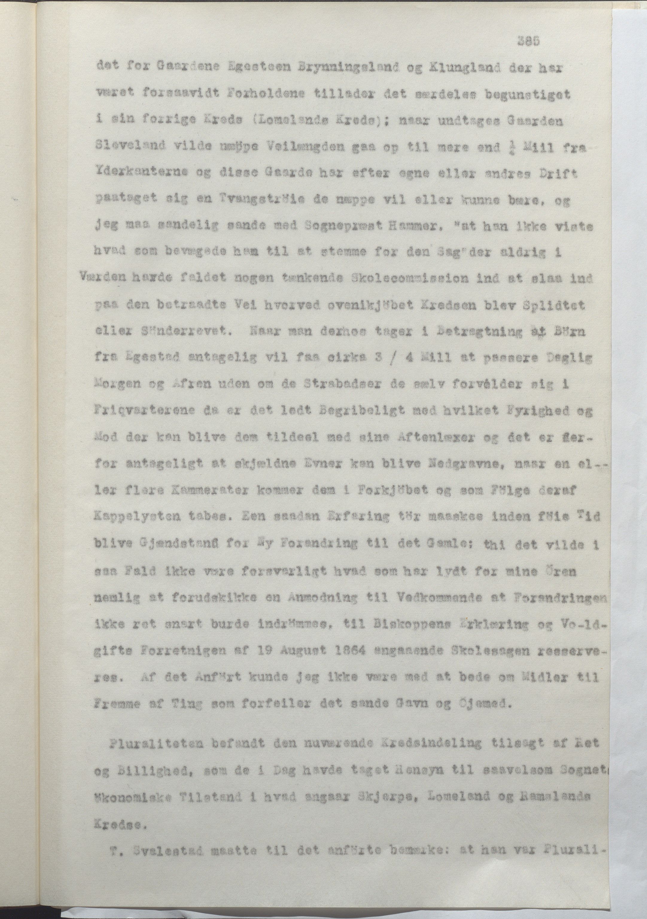 Helleland kommune - Formannskapet, IKAR/K-100479/A/Ab/L0001: Avskrift av møtebok, 1837-1866, p. 385