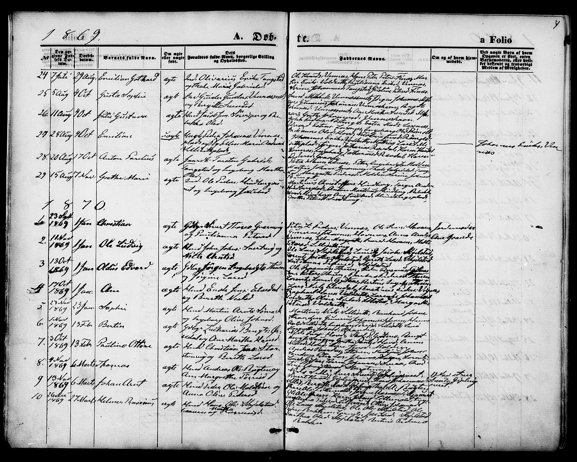 Ministerialprotokoller, klokkerbøker og fødselsregistre - Nord-Trøndelag, SAT/A-1458/744/L0419: Parish register (official) no. 744A03, 1867-1881, p. 7