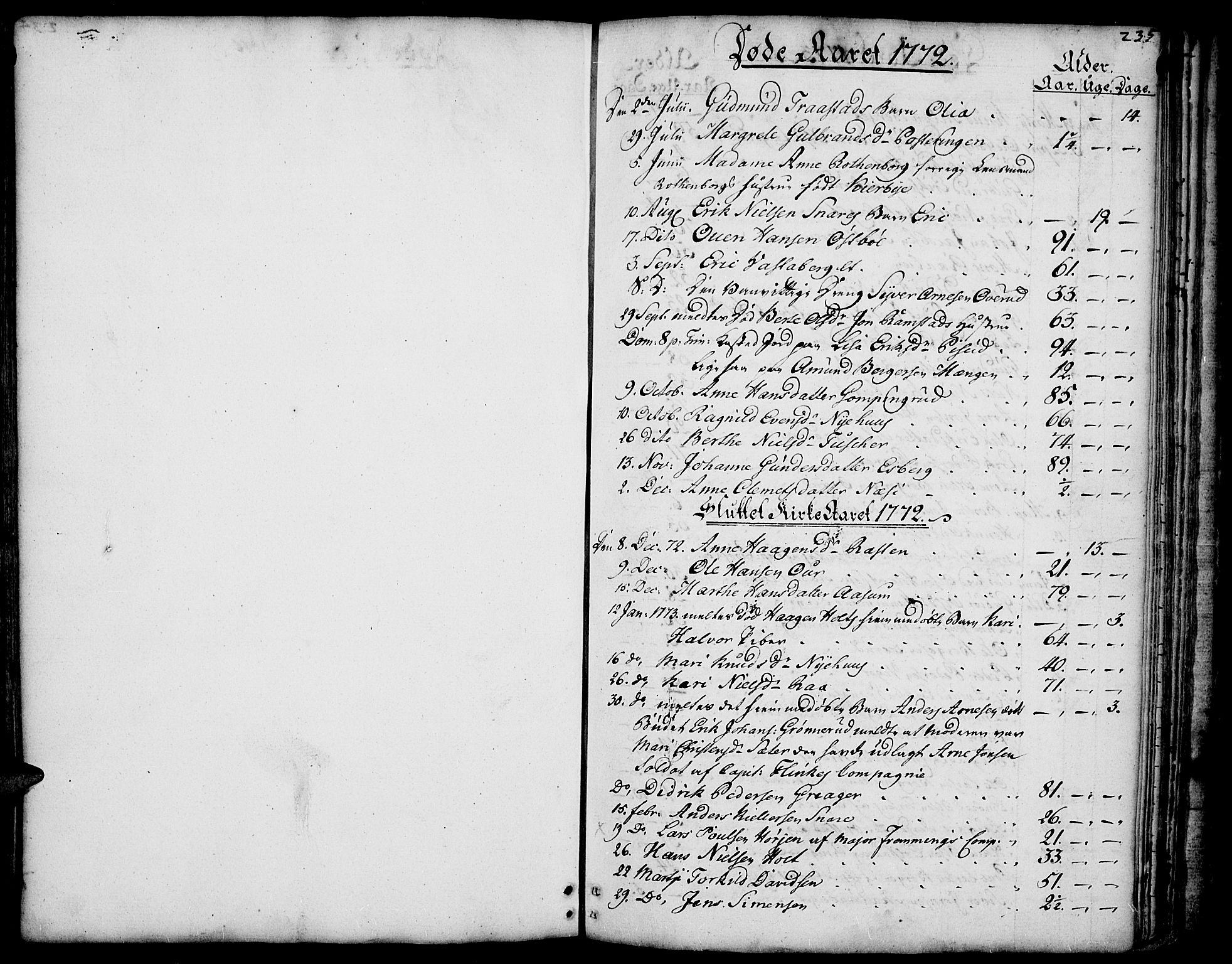 Vinger prestekontor, SAH/PREST-024/H/Ha/Haa/L0005: Parish register (official) no. 5, 1772-1813, p. 235