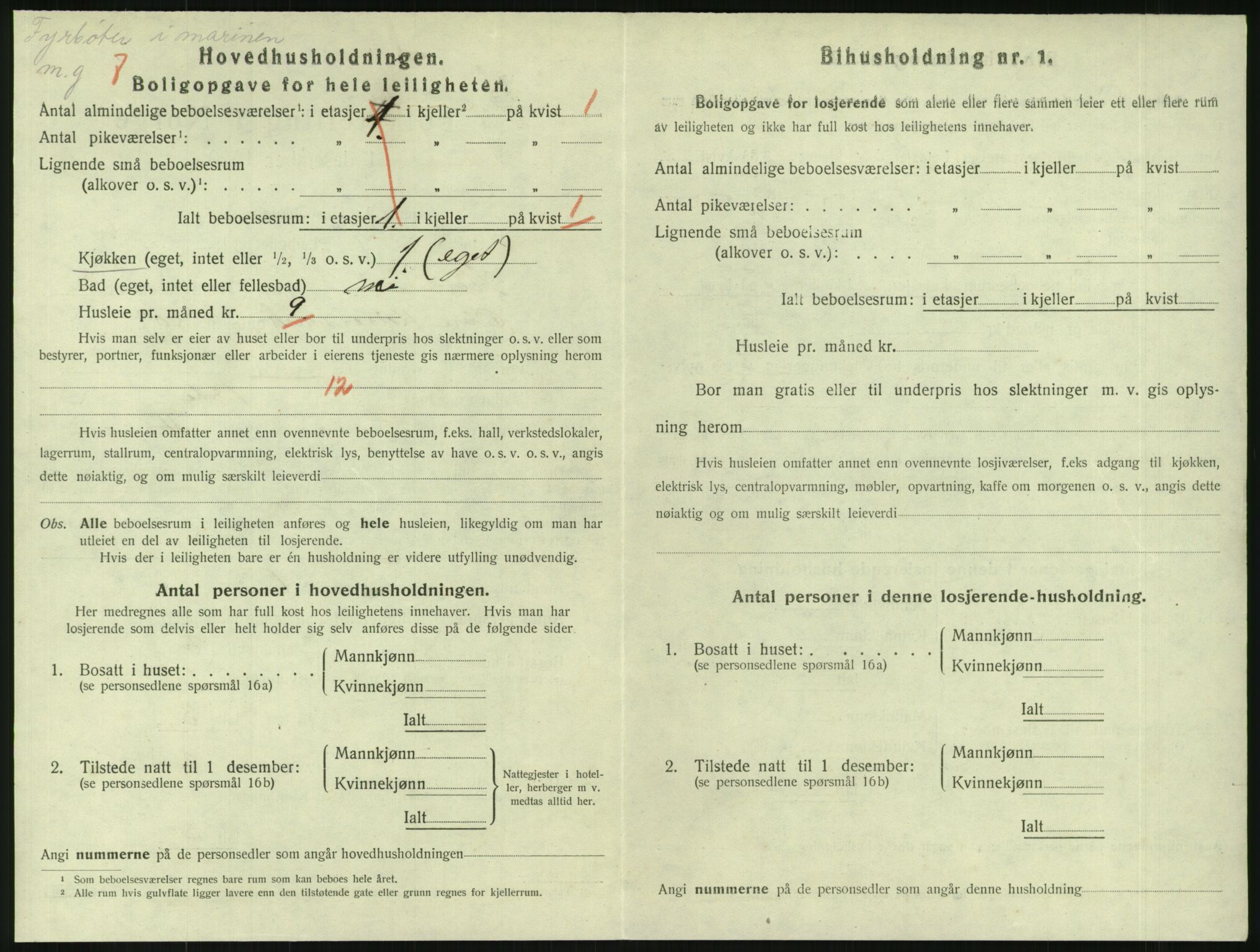 SAKO, 1920 census for Horten, 1920, p. 4272