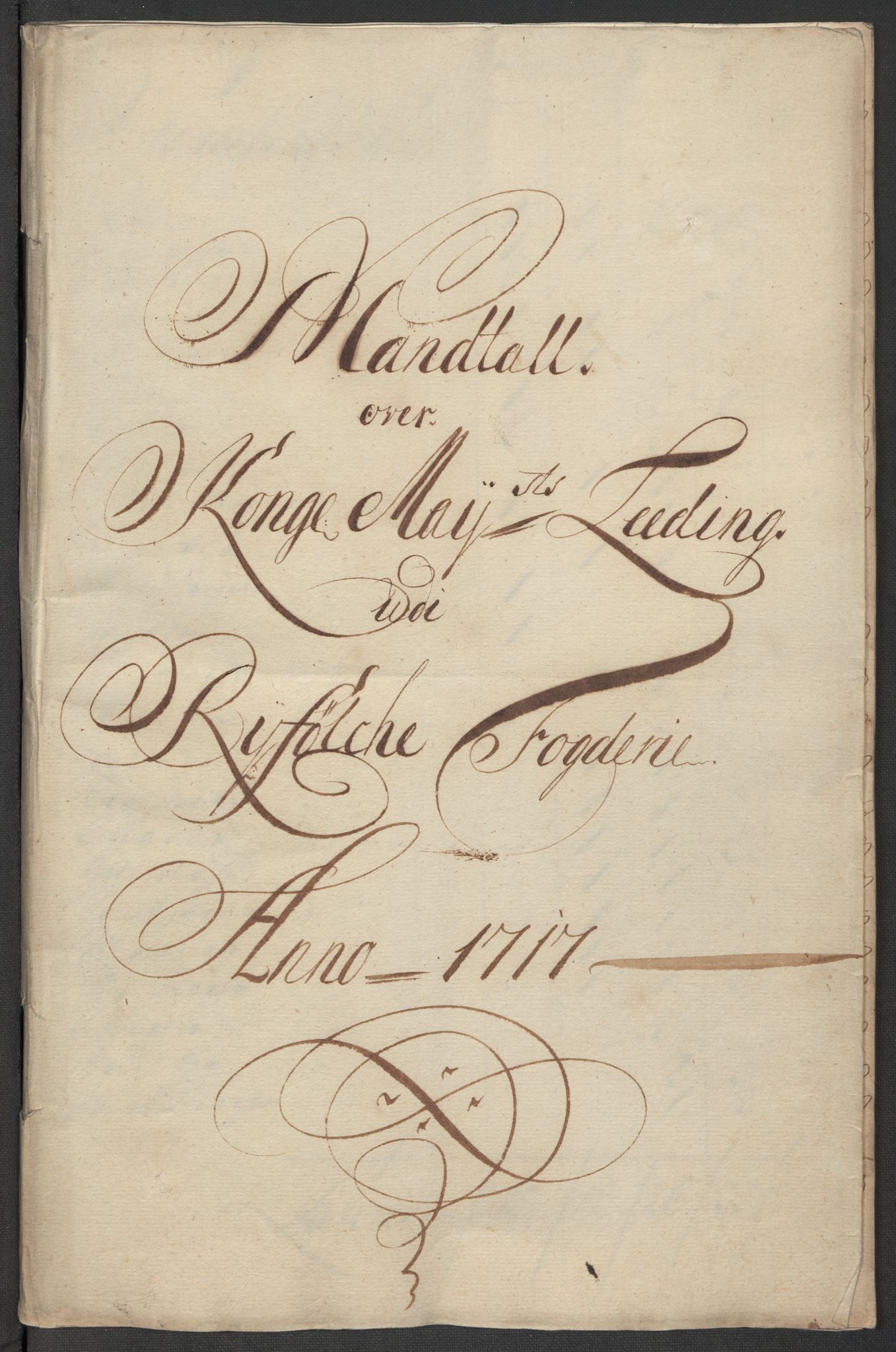 Rentekammeret inntil 1814, Reviderte regnskaper, Fogderegnskap, RA/EA-4092/R47/L2870: Fogderegnskap Ryfylke, 1717, p. 184