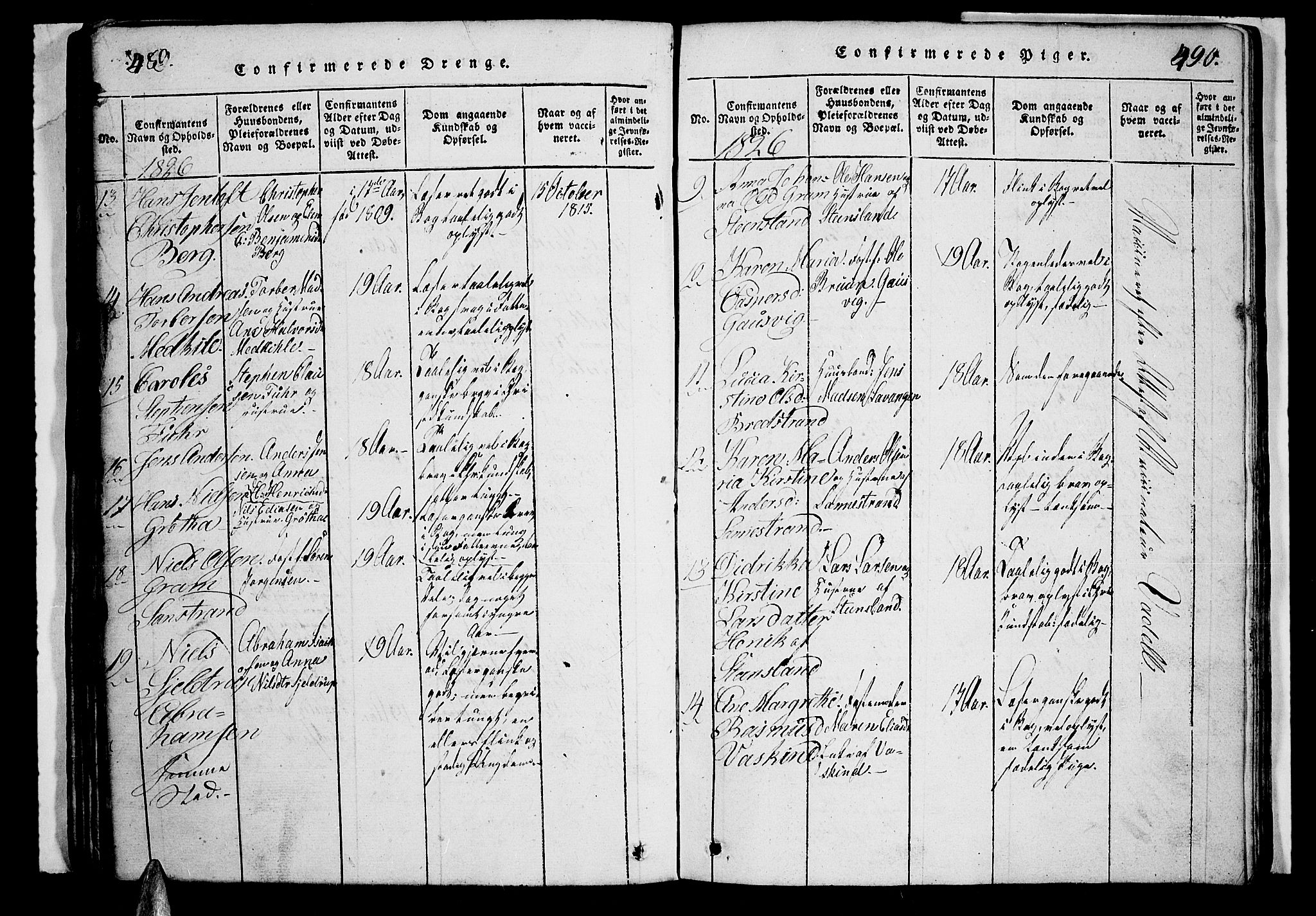 Trondenes sokneprestkontor, AV/SATØ-S-1319/H/Hb/L0003klokker: Parish register (copy) no. 3, 1820-1834, p. 489-490