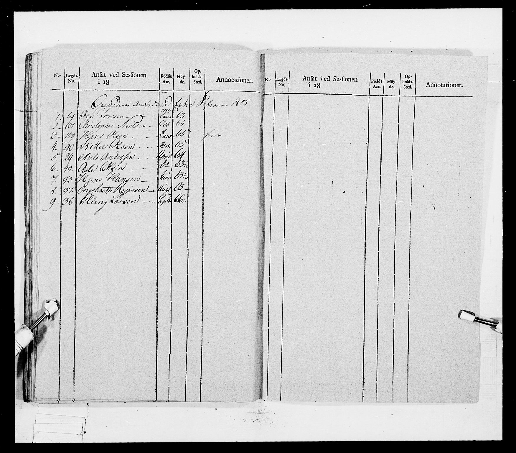 Generalitets- og kommissariatskollegiet, Det kongelige norske kommissariatskollegium, AV/RA-EA-5420/E/Eh/L0041: 1. Akershusiske nasjonale infanteriregiment, 1804-1808, p. 357