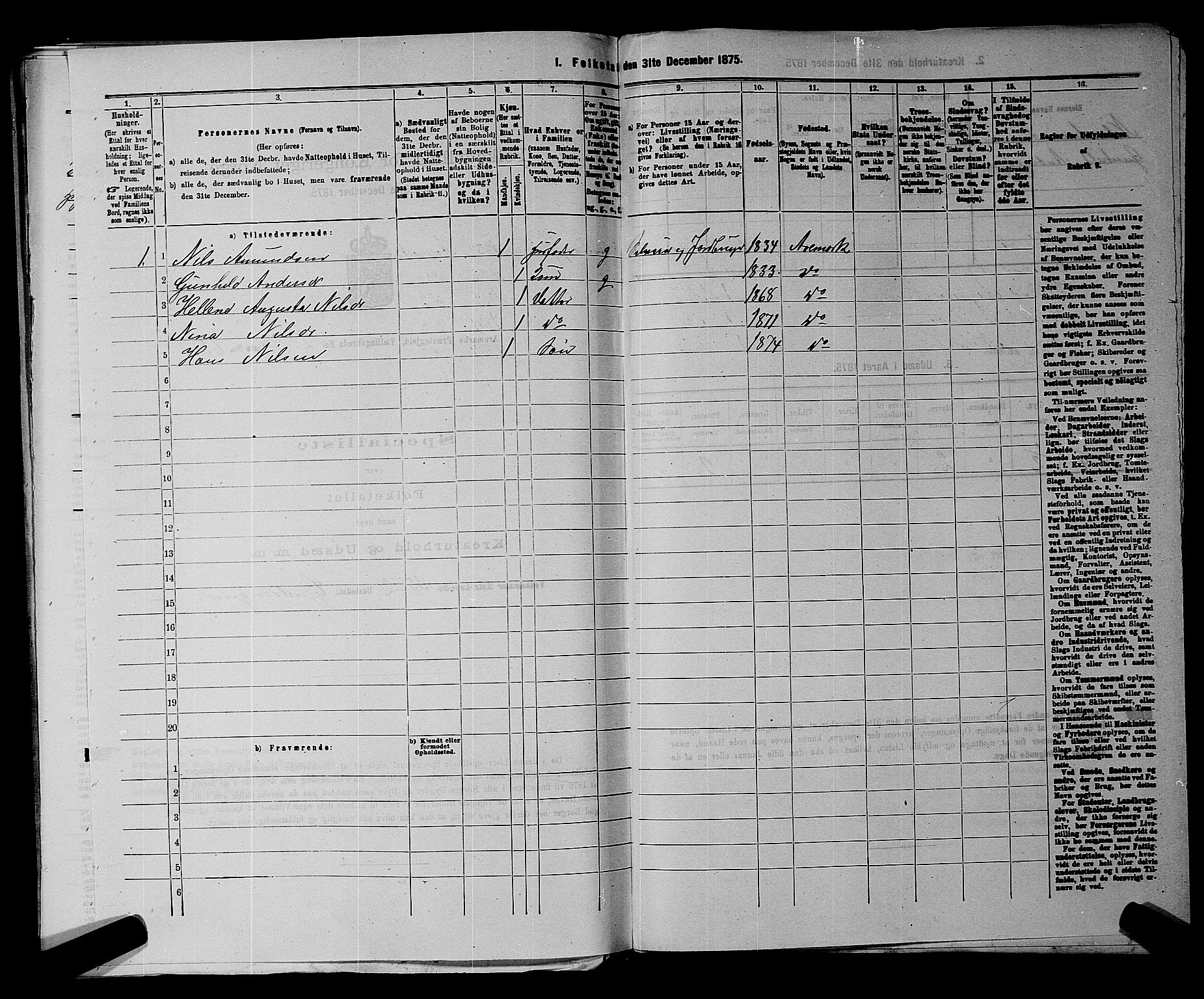 RA, 1875 census for 0118P Aremark, 1875, p. 362