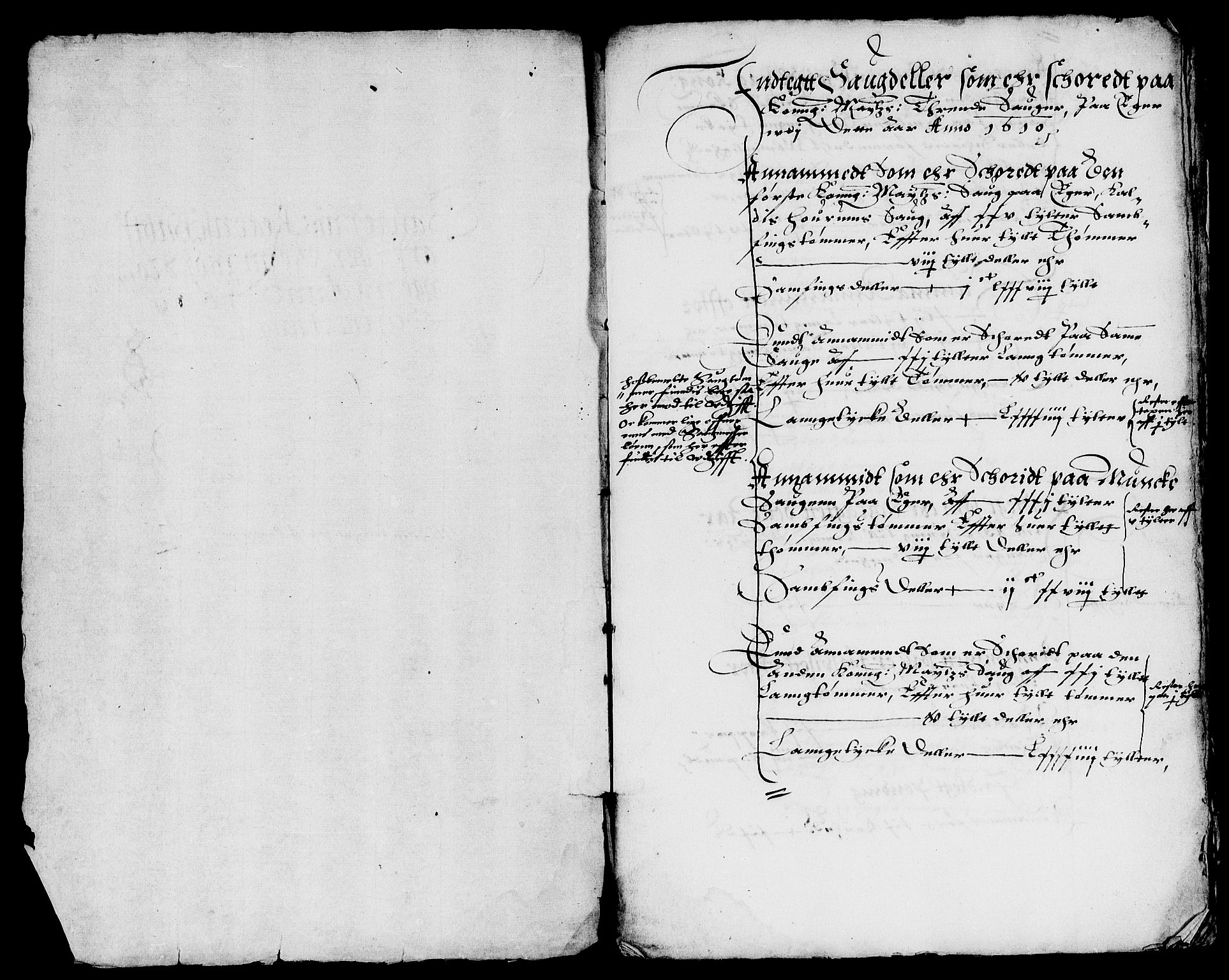 Rentekammeret inntil 1814, Reviderte regnskaper, Lensregnskaper, RA/EA-5023/R/Rb/Rbm/L0001: Eiker len, 1607-1618