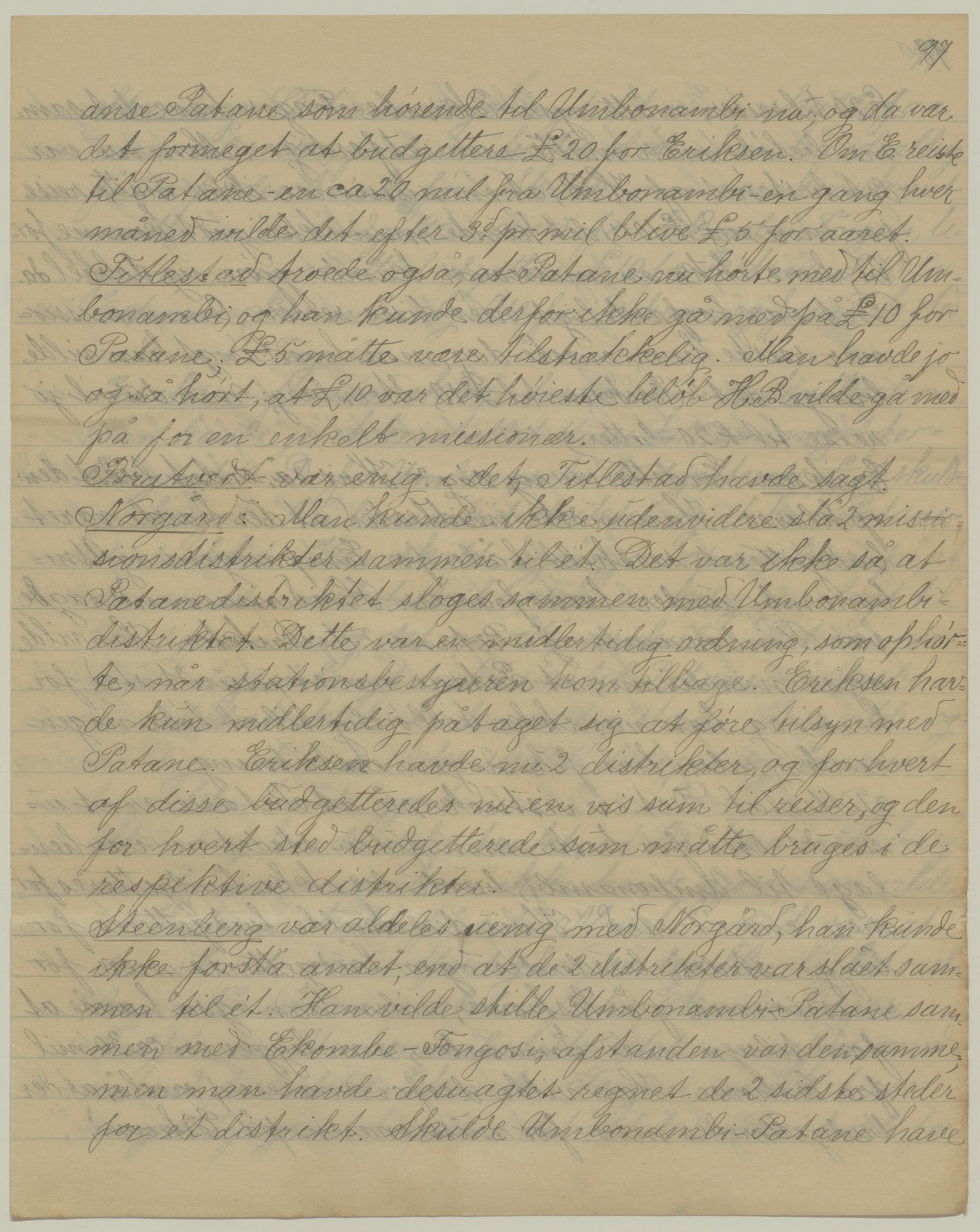 Det Norske Misjonsselskap - hovedadministrasjonen, VID/MA-A-1045/D/Da/Daa/L0042/0007: Konferansereferat og årsberetninger / Konferansereferat fra Sør-Afrika., 1898, p. 97