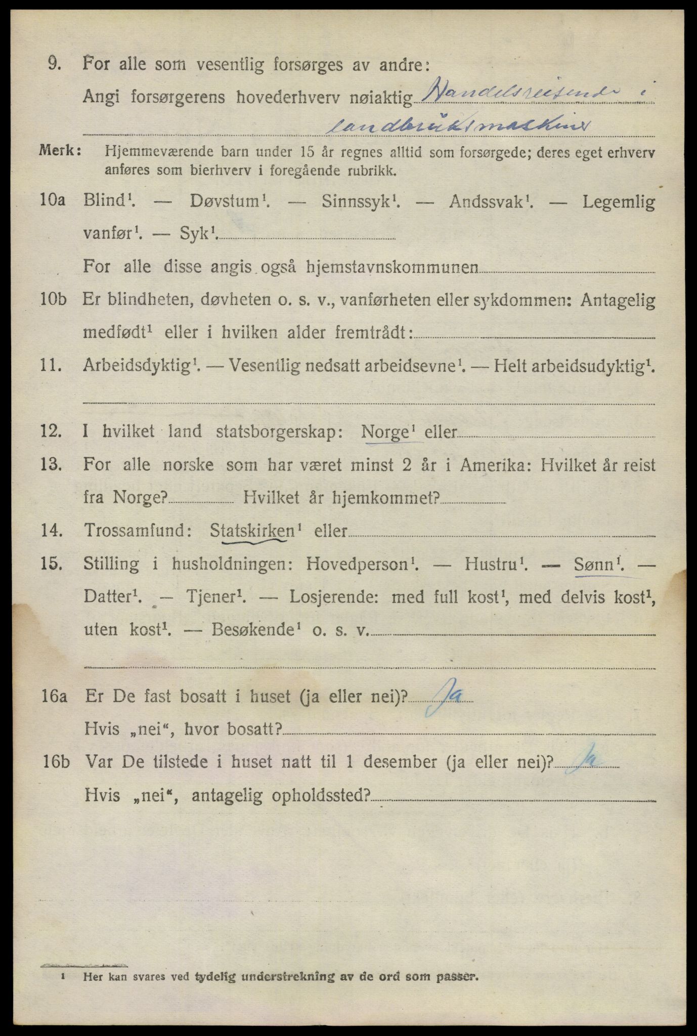 SAO, 1920 census for Rygge, 1920, p. 8822