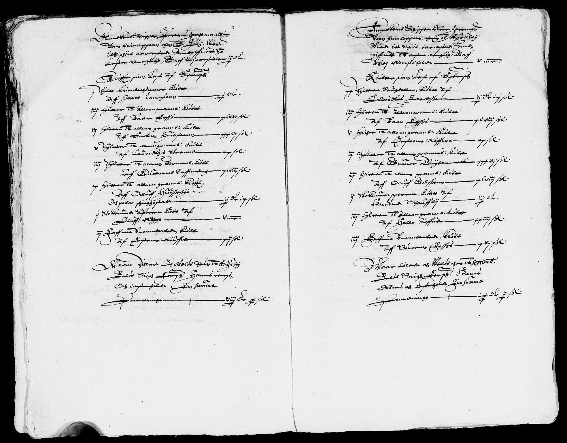 Rentekammeret inntil 1814, Reviderte regnskaper, Lensregnskaper, AV/RA-EA-5023/R/Rb/Rbo/L0001: Tønsberg len, 1584-1612