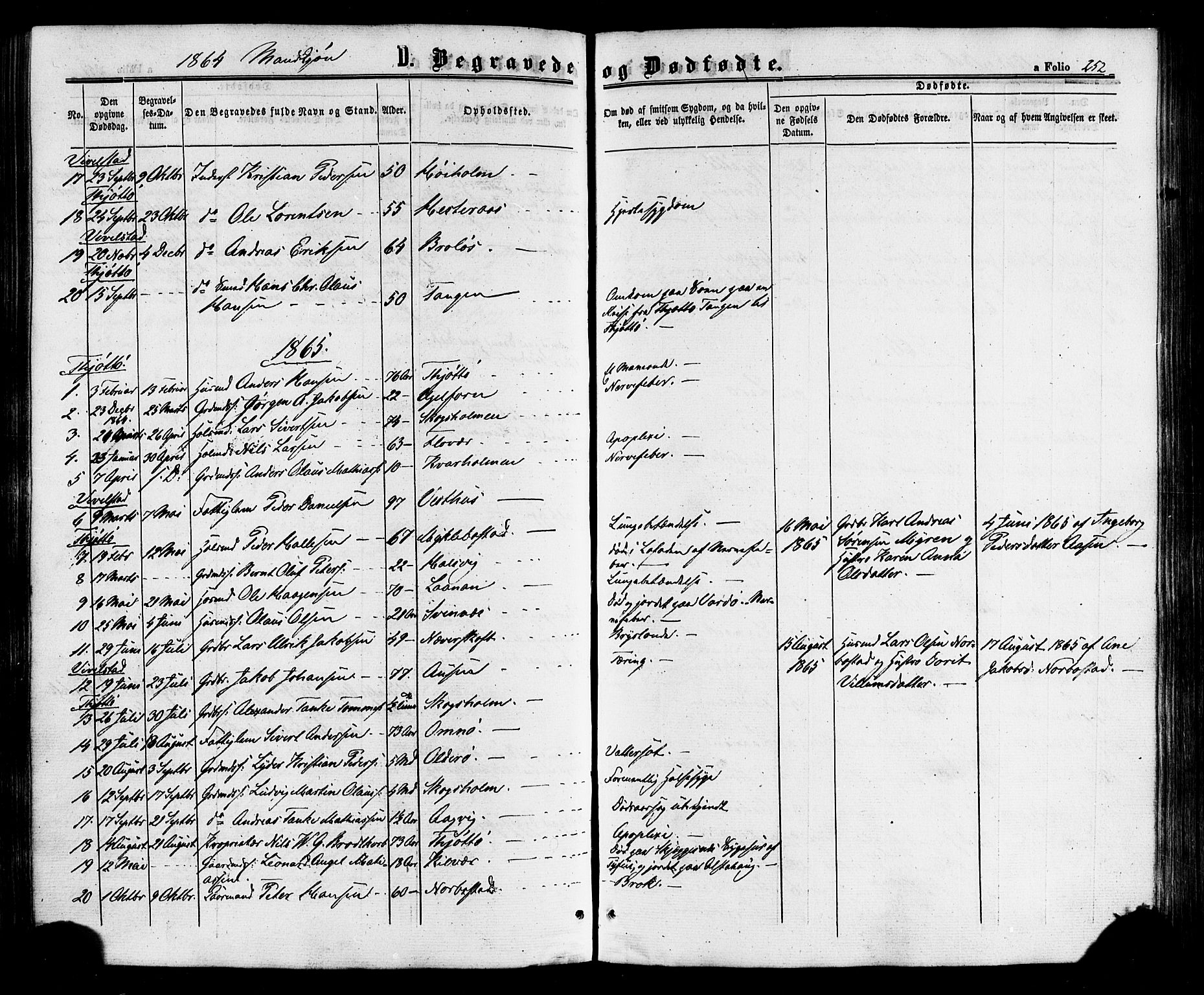 Ministerialprotokoller, klokkerbøker og fødselsregistre - Nordland, SAT/A-1459/817/L0262: Parish register (official) no. 817A03/ 1, 1862-1877, p. 252