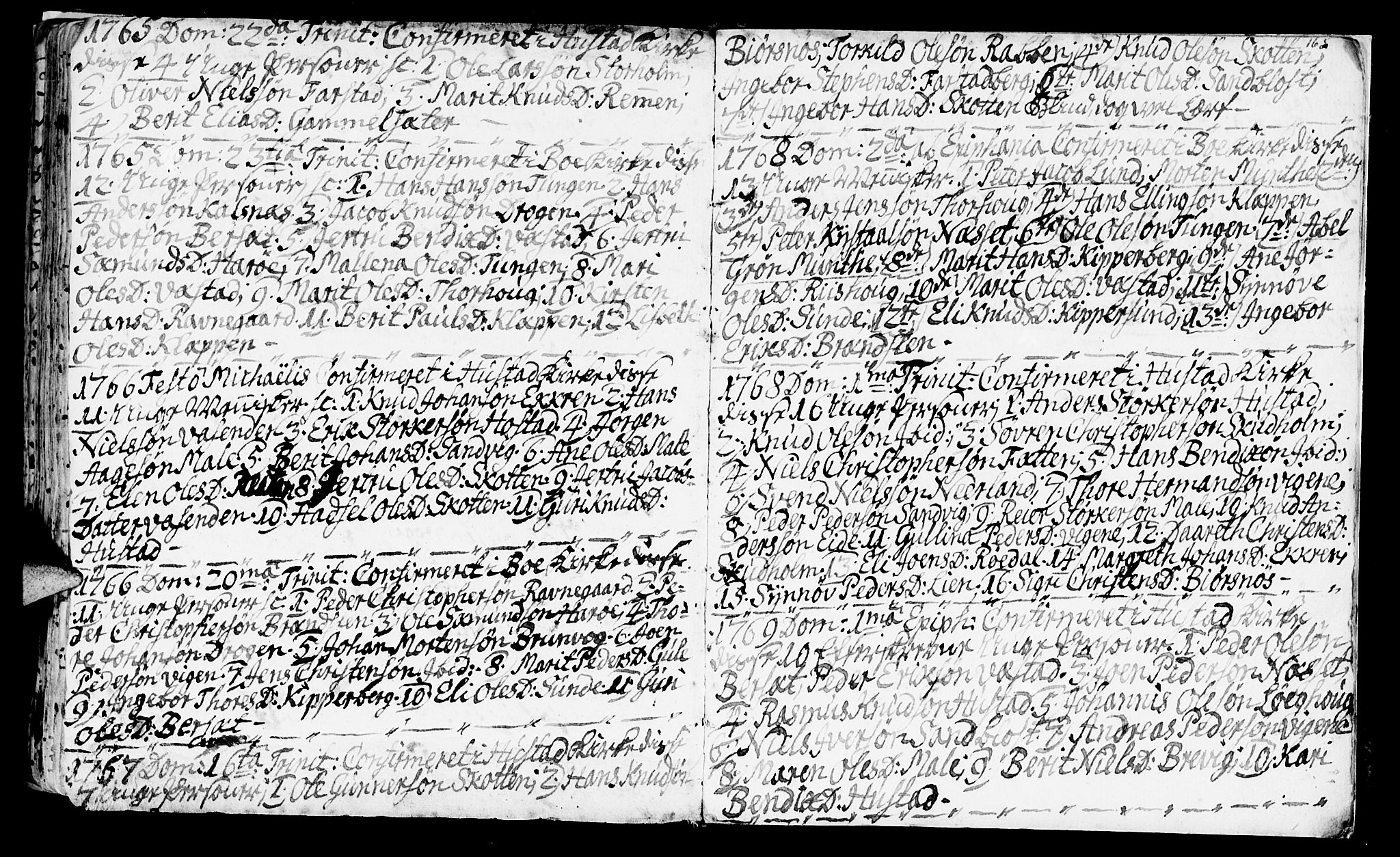 Ministerialprotokoller, klokkerbøker og fødselsregistre - Møre og Romsdal, SAT/A-1454/566/L0760: Parish register (official) no. 566A01, 1739-1766, p. 165