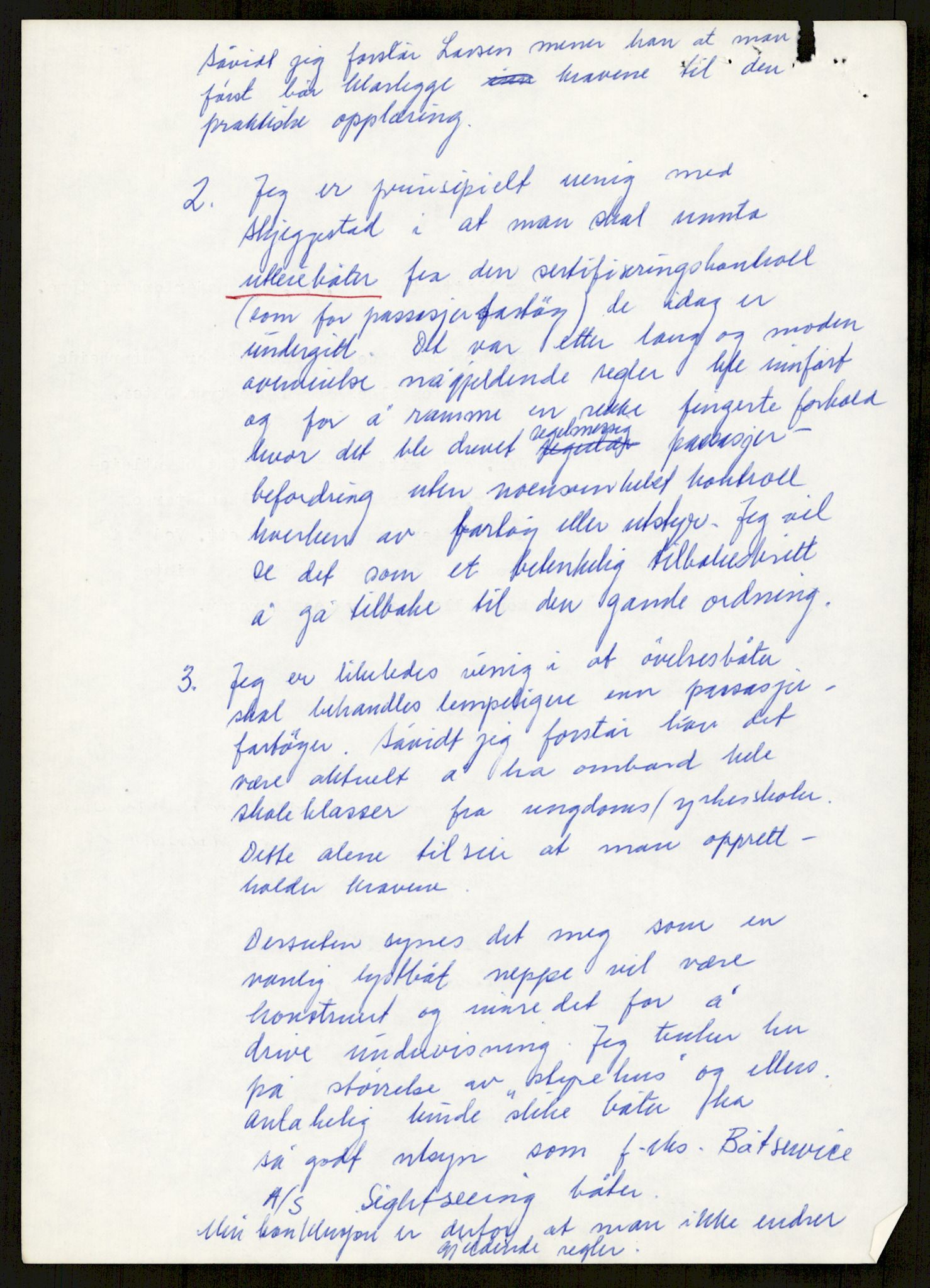 Sjøfartsdirektoratet med forløpere, generelt arkiv, AV/RA-S-1407/D/Du/Duc/L0641/0004: Skipskontrollen - Forskrifter    / Utleiebåter (2 mapper), 1977-1989, p. 156