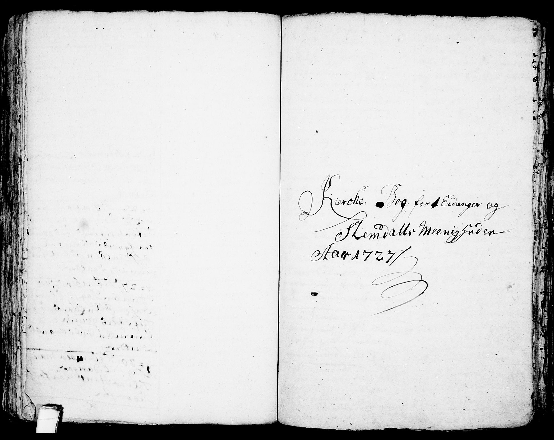 Eidanger kirkebøker, AV/SAKO-A-261/F/Fa/L0003: Parish register (official) no. 3, 1719-1732