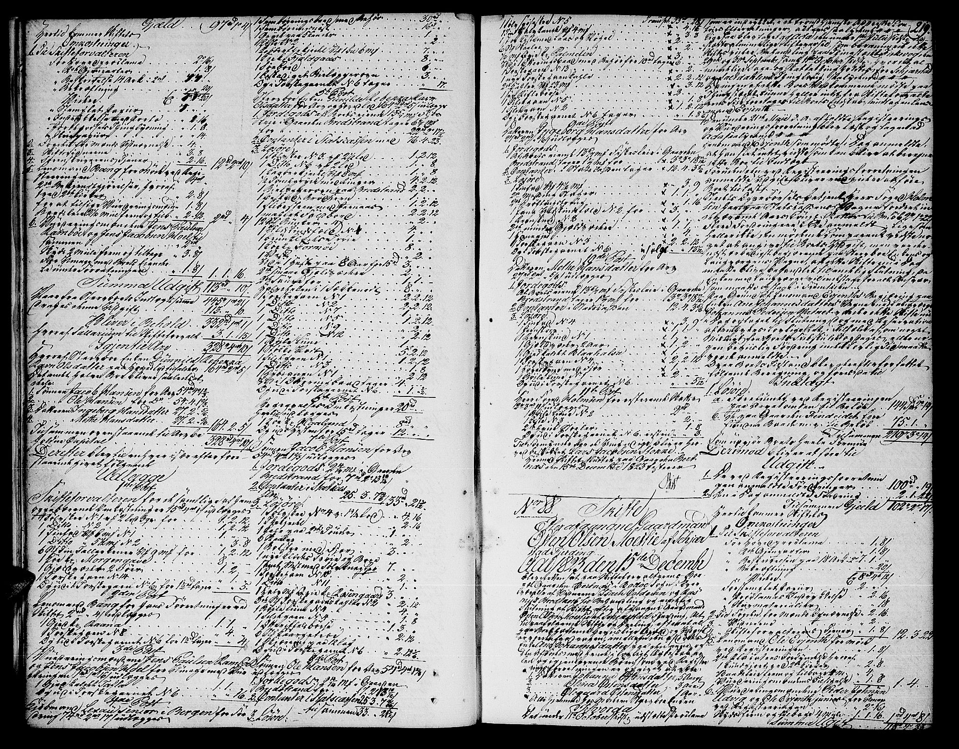 Salten sorenskriveri, AV/SAT-A-4578/1/3/3A/L0047: Skifteprotokoll 21b, 1823-1826, p. 218b-219a
