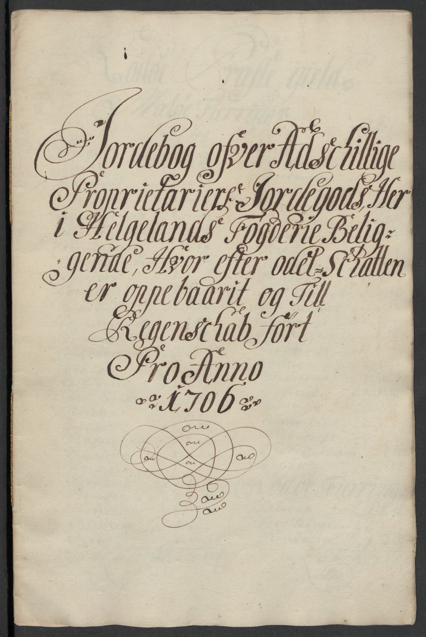 Rentekammeret inntil 1814, Reviderte regnskaper, Fogderegnskap, AV/RA-EA-4092/R65/L4509: Fogderegnskap Helgeland, 1706-1707, p. 88