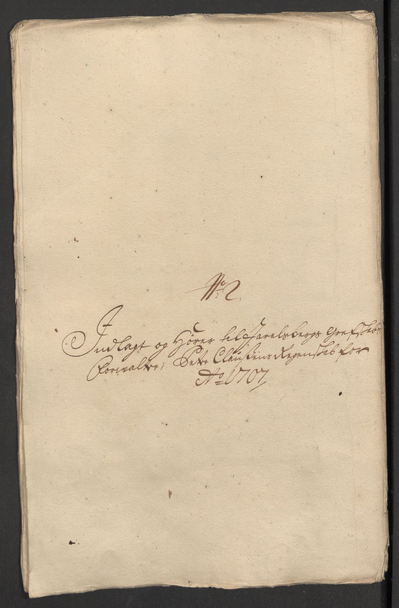Rentekammeret inntil 1814, Reviderte regnskaper, Fogderegnskap, RA/EA-4092/R32/L1872: Fogderegnskap Jarlsberg grevskap, 1706-1707, p. 398