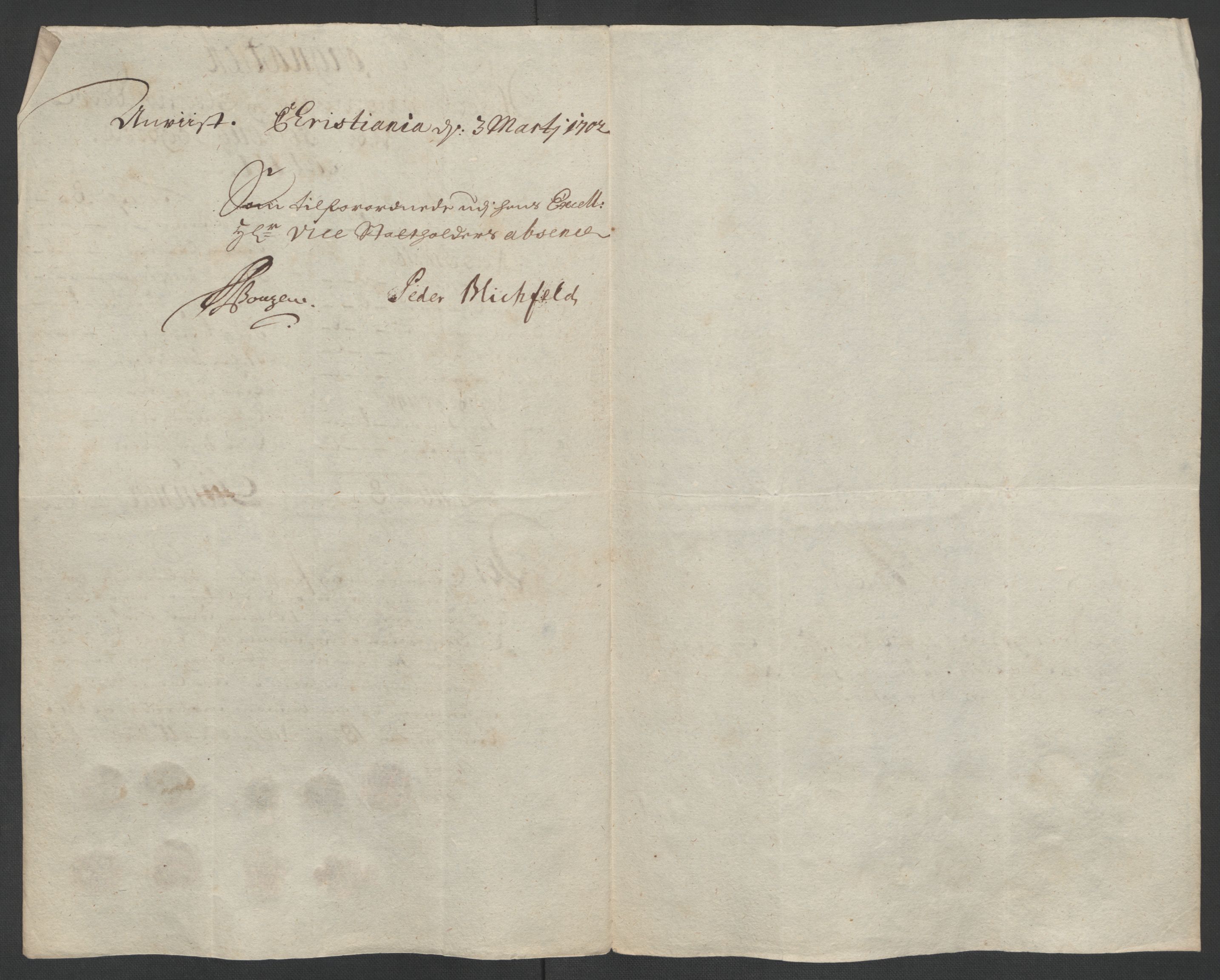 Rentekammeret inntil 1814, Reviderte regnskaper, Fogderegnskap, AV/RA-EA-4092/R10/L0444: Fogderegnskap Aker og Follo, 1701-1702, p. 104