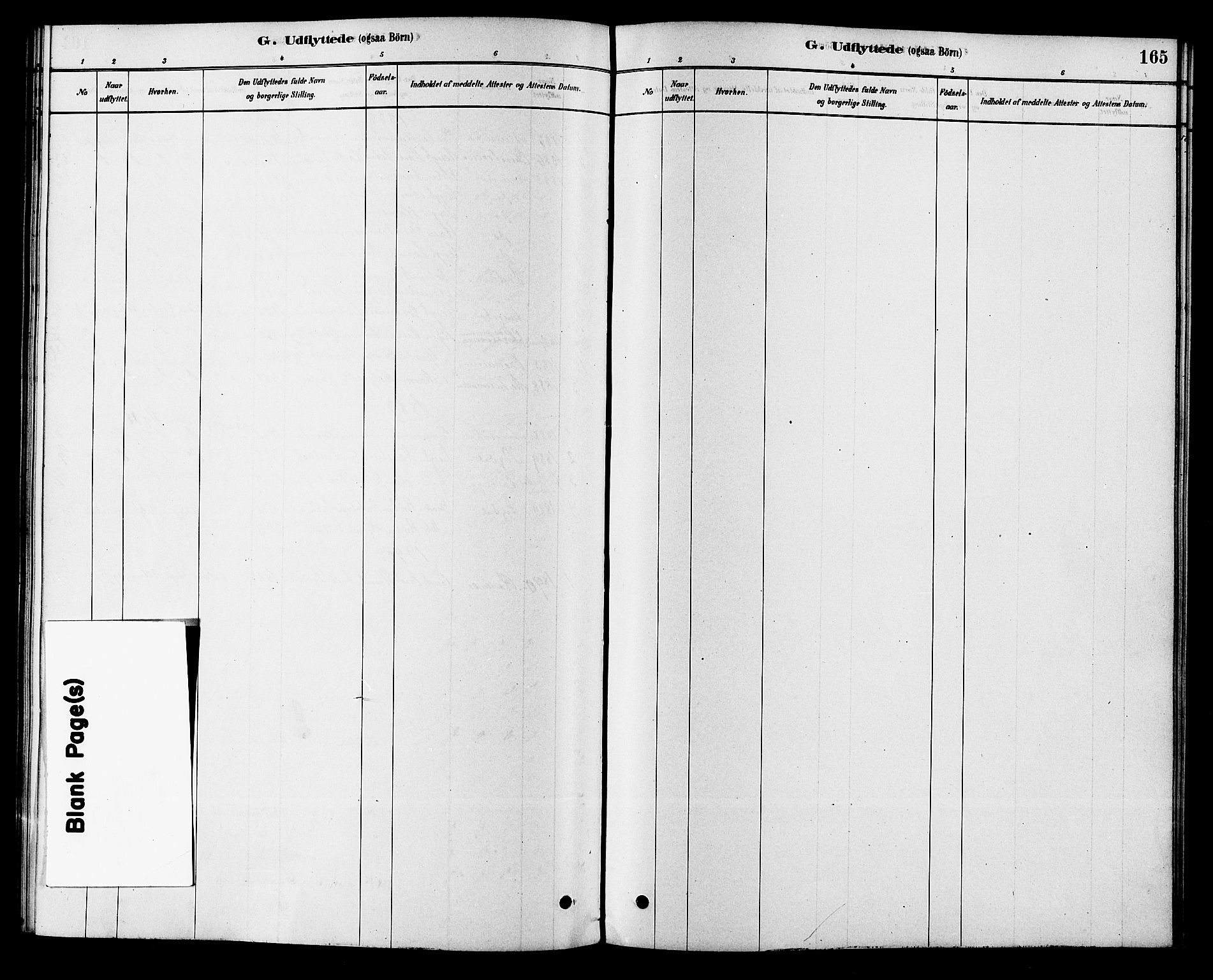 Modum kirkebøker, AV/SAKO-A-234/F/Fa/L0015: Parish register (official) no. 15 /1, 1877-1889, p. 165