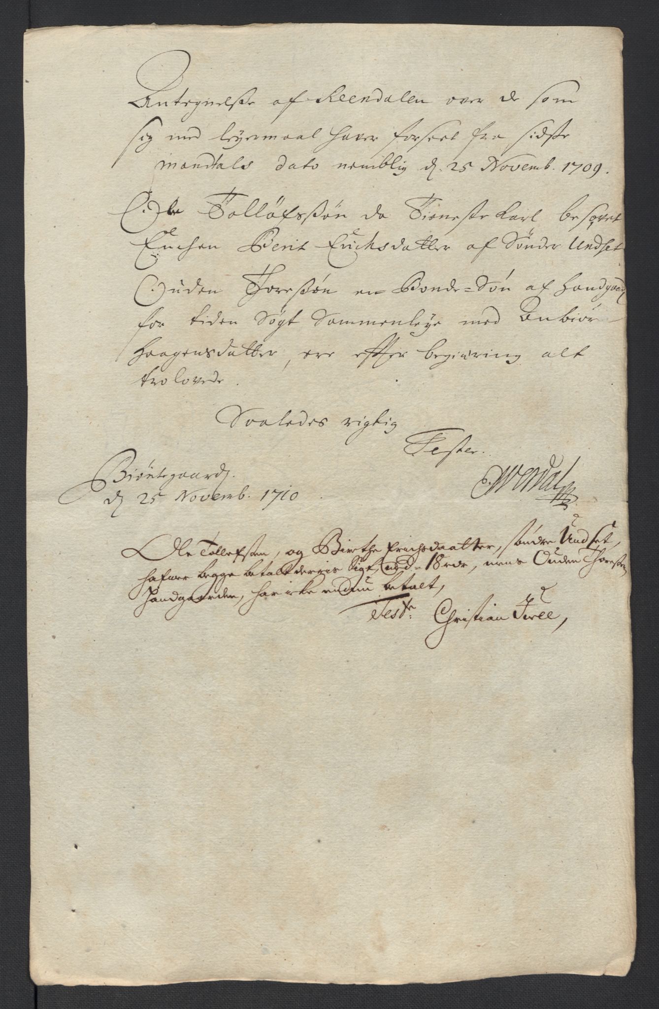 Rentekammeret inntil 1814, Reviderte regnskaper, Fogderegnskap, AV/RA-EA-4092/R13/L0847: Fogderegnskap Solør, Odal og Østerdal, 1710, p. 126