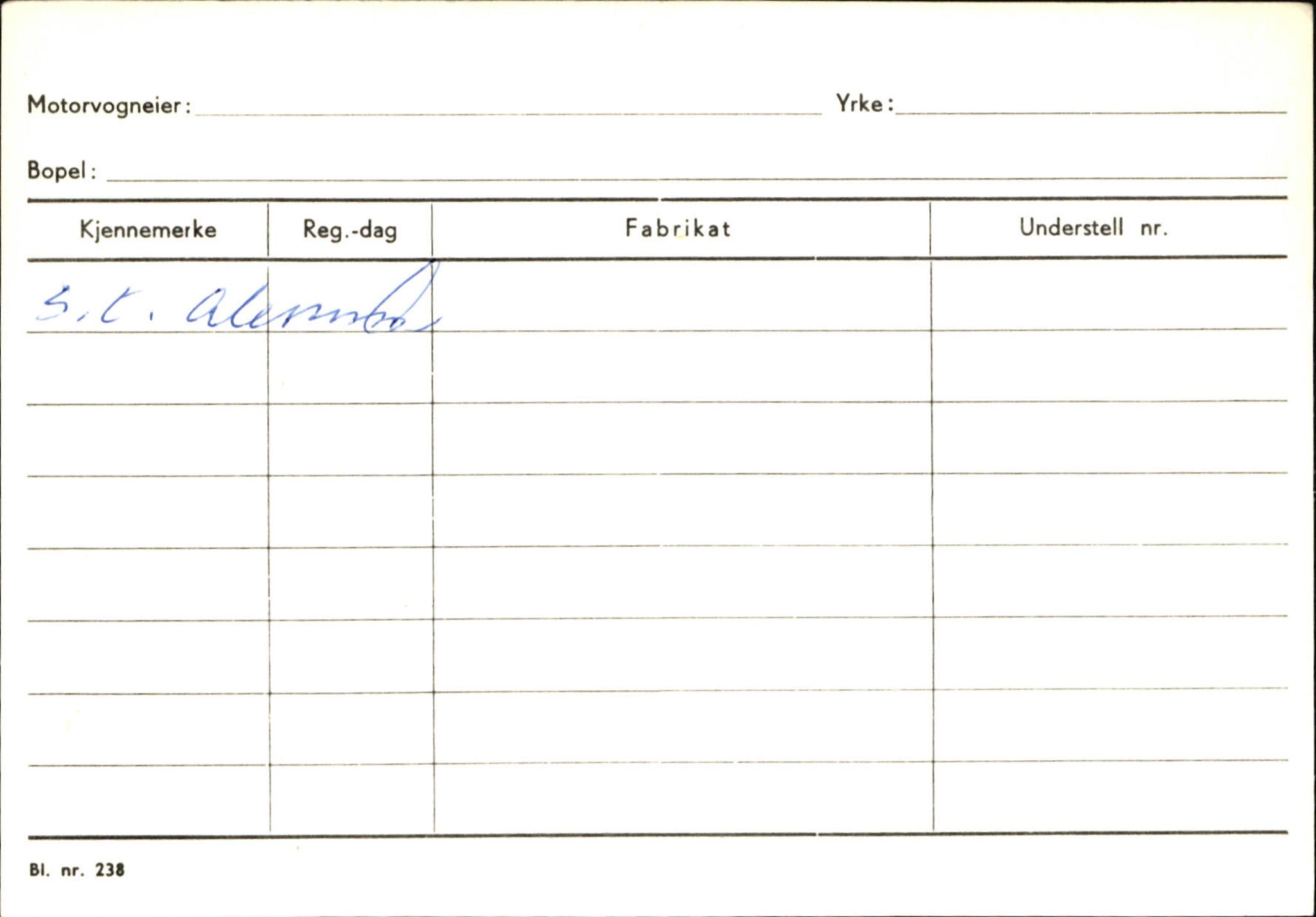 Statens vegvesen, Sogn og Fjordane vegkontor, AV/SAB-A-5301/4/F/L0133: Eigarregister Bremanger A-Å. Gaular A-H, 1945-1975, p. 544