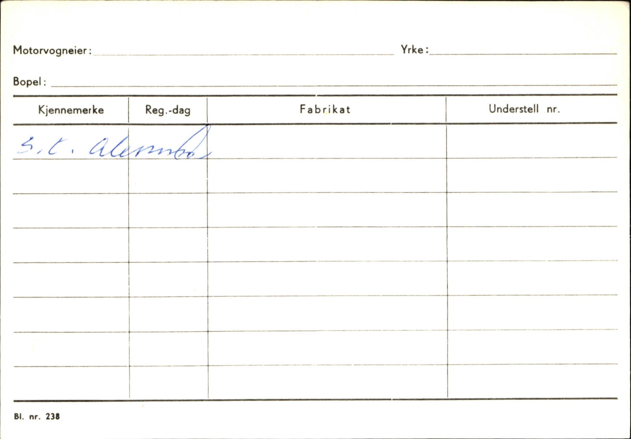 Statens vegvesen, Sogn og Fjordane vegkontor, SAB/A-5301/4/F/L0133: Eigarregister Bremanger A-Å. Gaular A-H, 1945-1975, p. 544