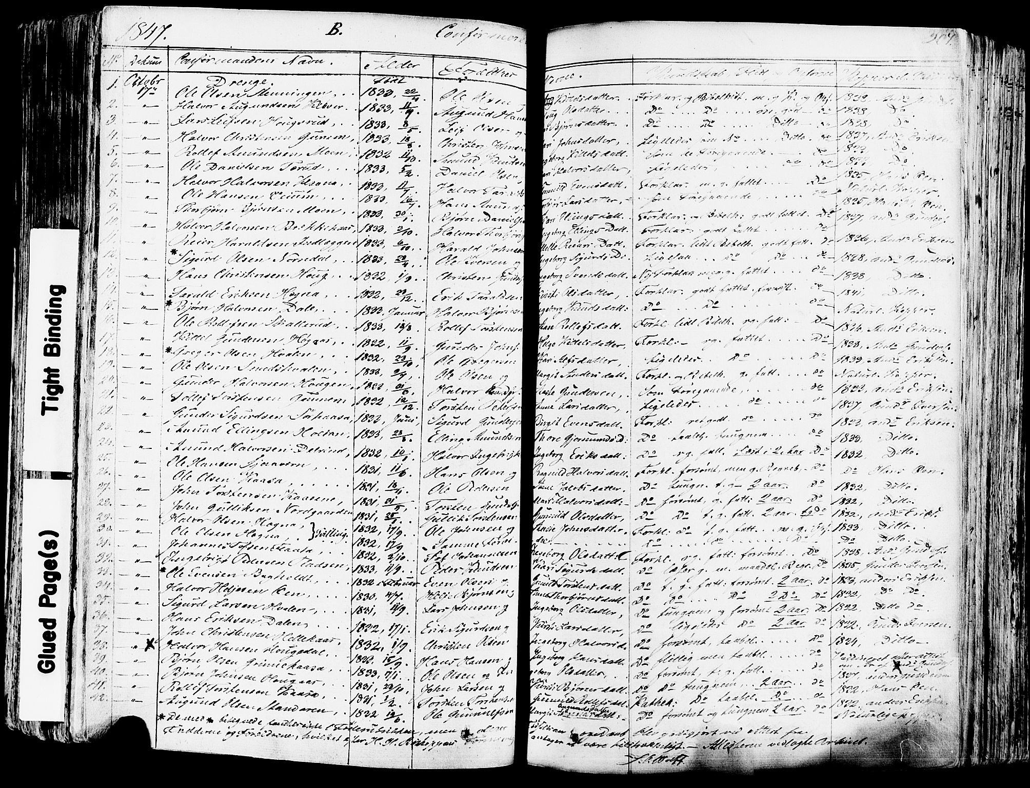 Sauherad kirkebøker, SAKO/A-298/F/Fa/L0006: Parish register (official) no. I 6, 1827-1850, p. 207
