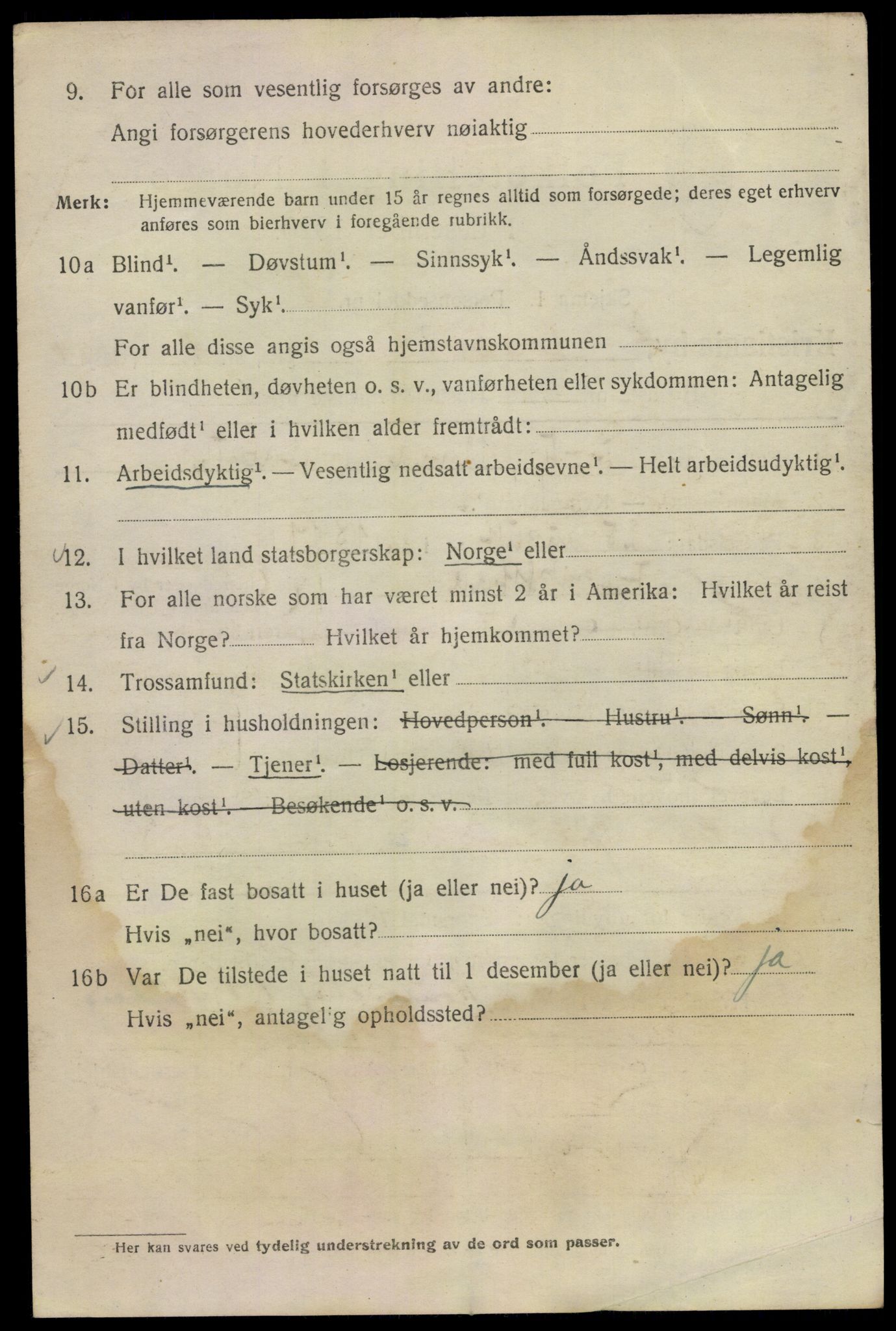 SAO, 1920 census for Kristiania, 1920, p. 245676