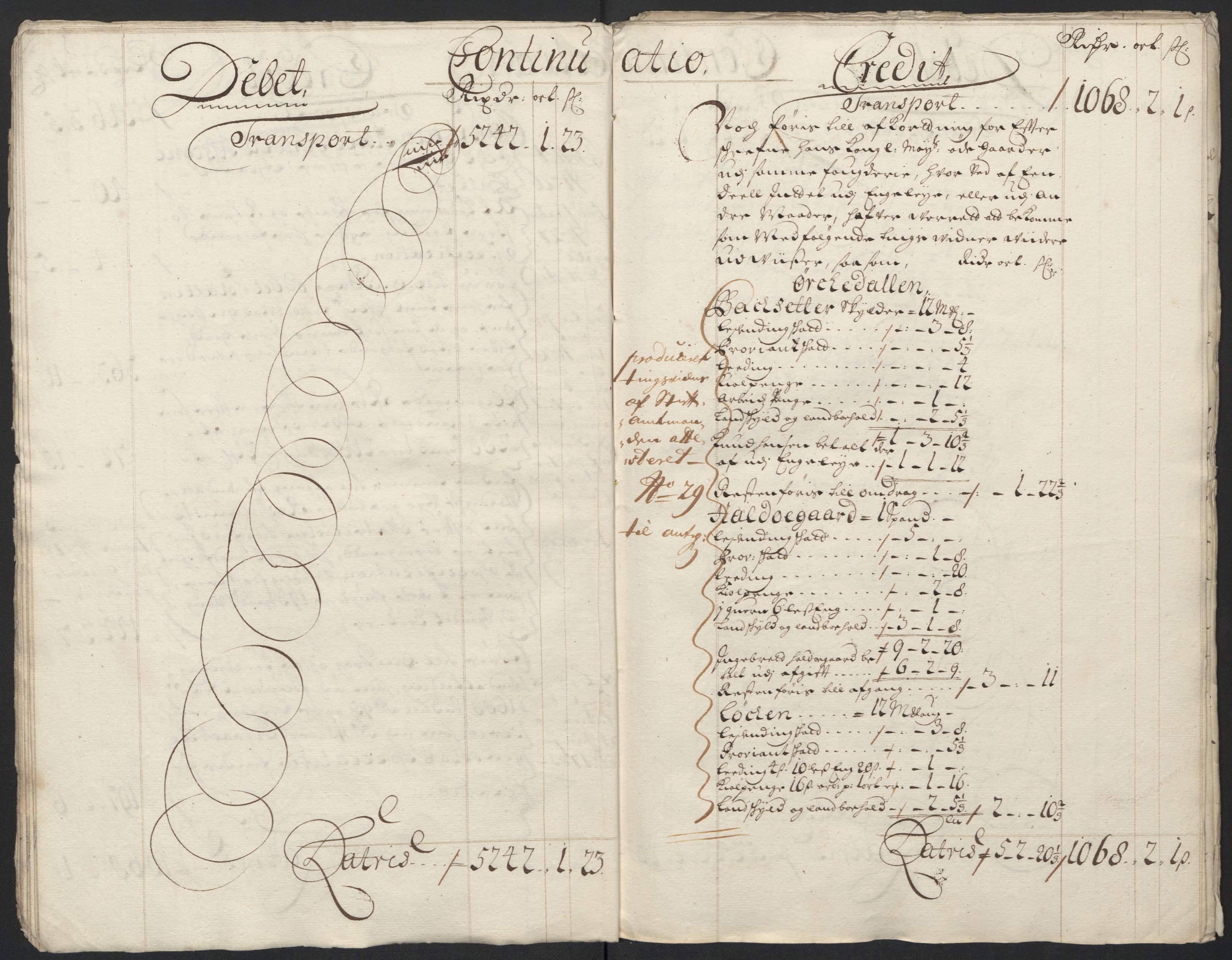 Rentekammeret inntil 1814, Reviderte regnskaper, Fogderegnskap, AV/RA-EA-4092/R60/L3950: Fogderegnskap Orkdal og Gauldal, 1700, p. 8