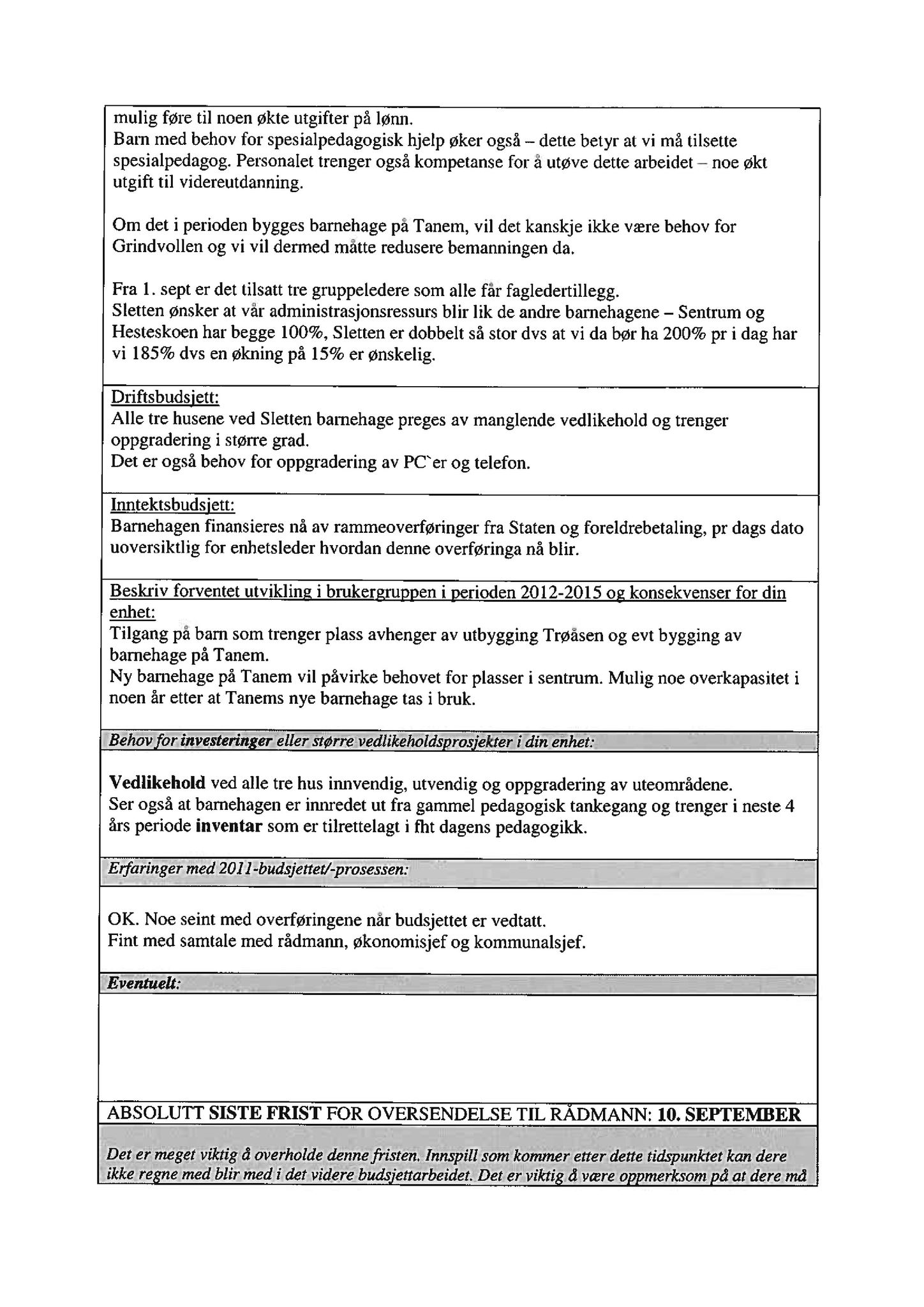 Klæbu Kommune, TRKO/KK/04-UO/L002: Utvalg for oppvekst - Møtedokumenter, 2011, p. 106