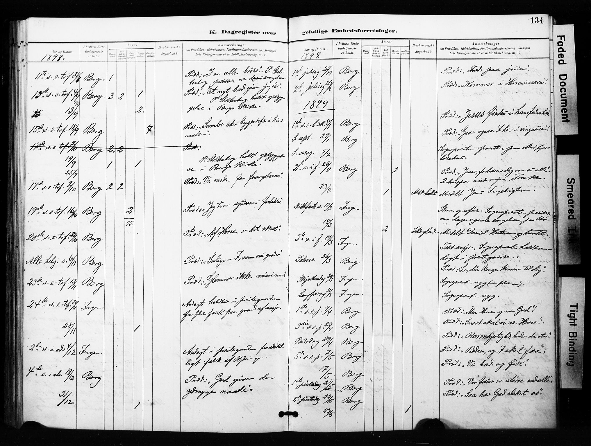 Berg sokneprestkontor, SATØ/S-1318/G/Ga/Gaa/L0005kirke: Parish register (official) no. 5, 1894-1905, p. 134