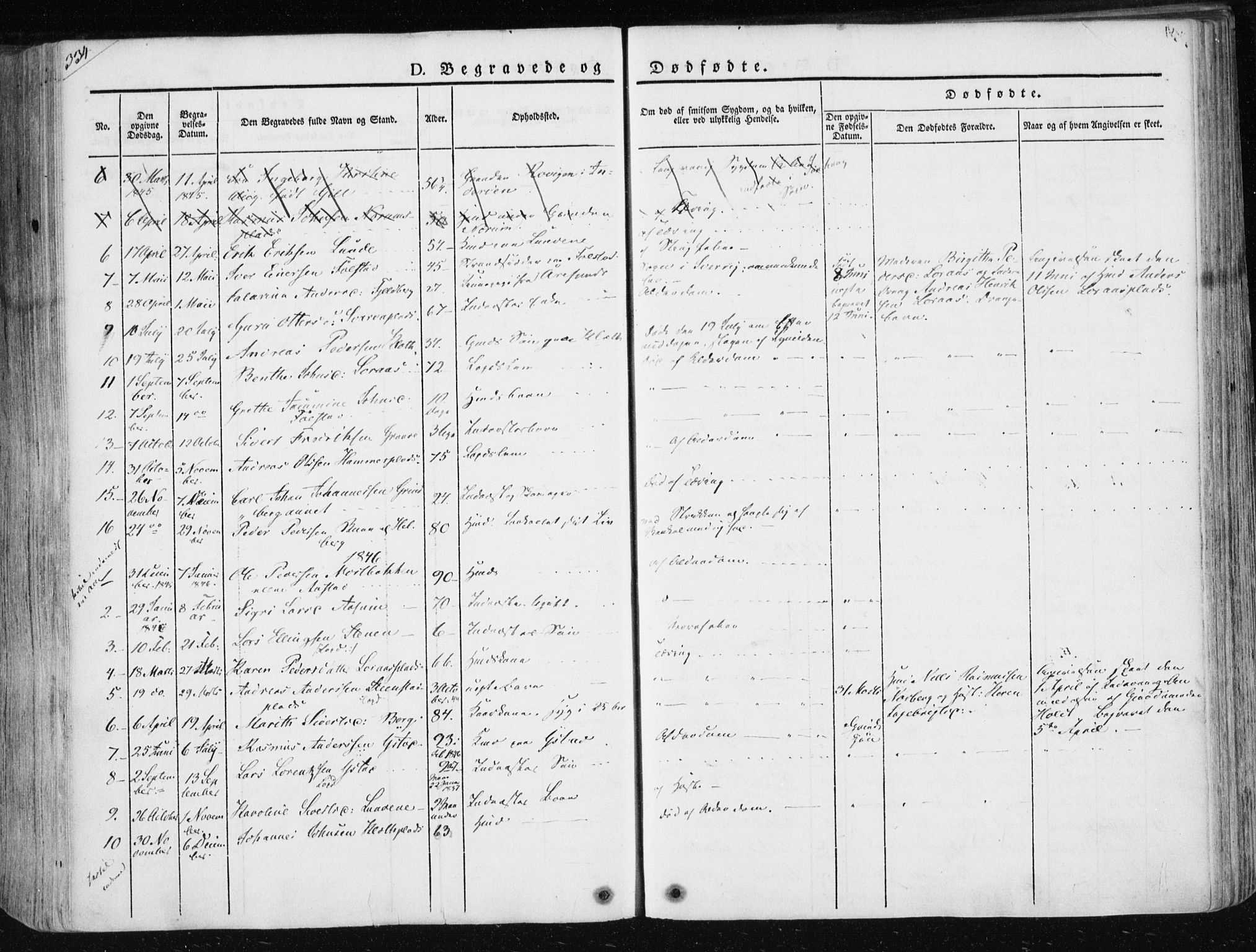 Ministerialprotokoller, klokkerbøker og fødselsregistre - Nord-Trøndelag, SAT/A-1458/730/L0280: Parish register (official) no. 730A07 /2, 1840-1854, p. 324