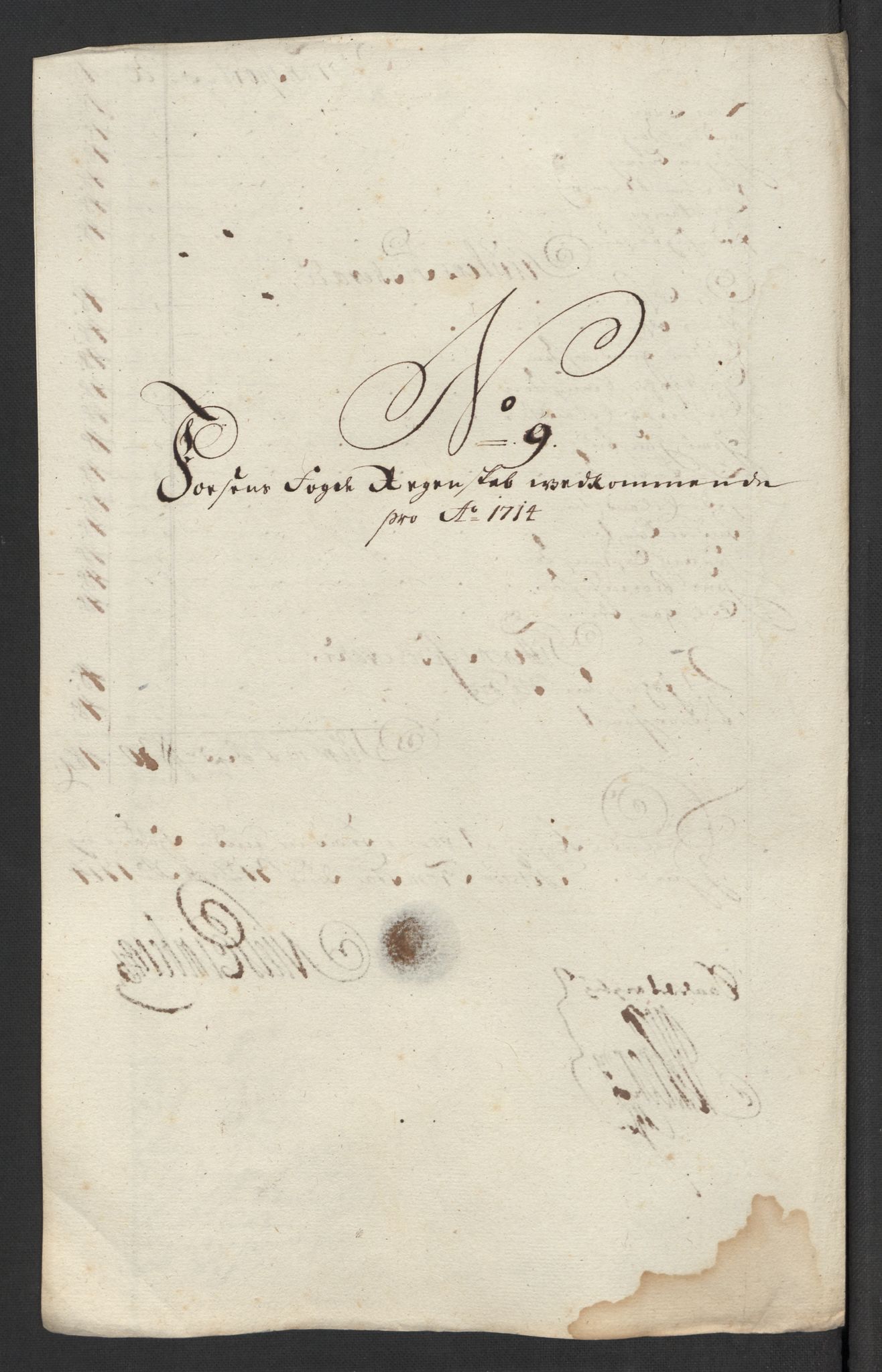 Rentekammeret inntil 1814, Reviderte regnskaper, Fogderegnskap, RA/EA-4092/R57/L3862: Fogderegnskap Fosen, 1714, p. 112