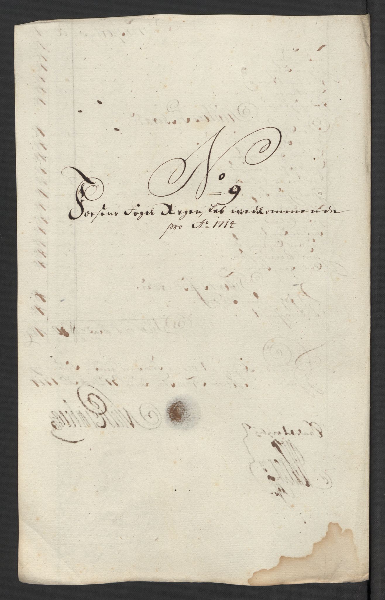 Rentekammeret inntil 1814, Reviderte regnskaper, Fogderegnskap, AV/RA-EA-4092/R57/L3862: Fogderegnskap Fosen, 1714, p. 112