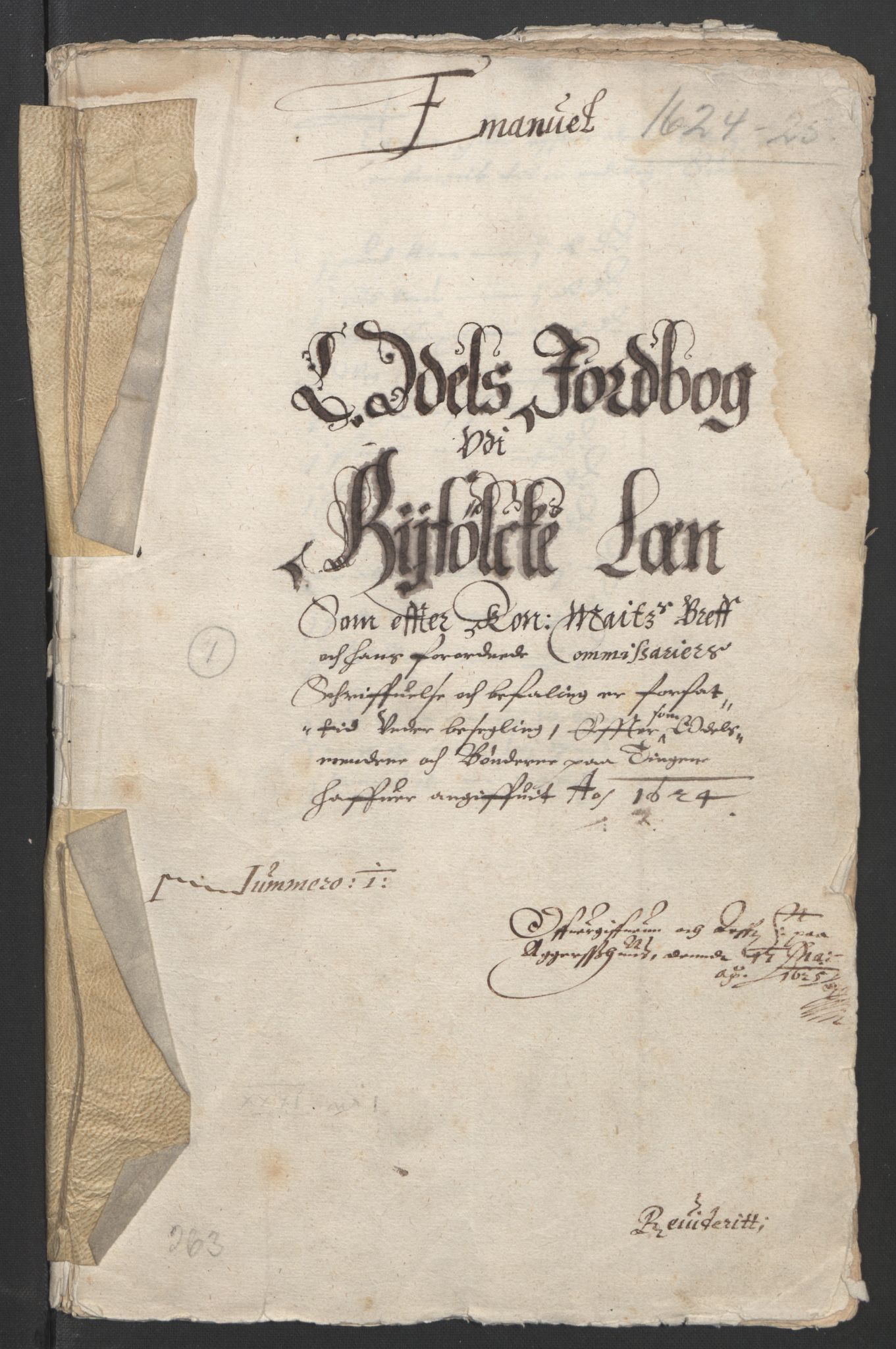 Stattholderembetet 1572-1771, AV/RA-EA-2870/Ek/L0010/0002: Jordebøker til utlikning av rosstjeneste 1624-1626: / Odelsjordebøker for Stavanger len, 1624-1626, p. 3