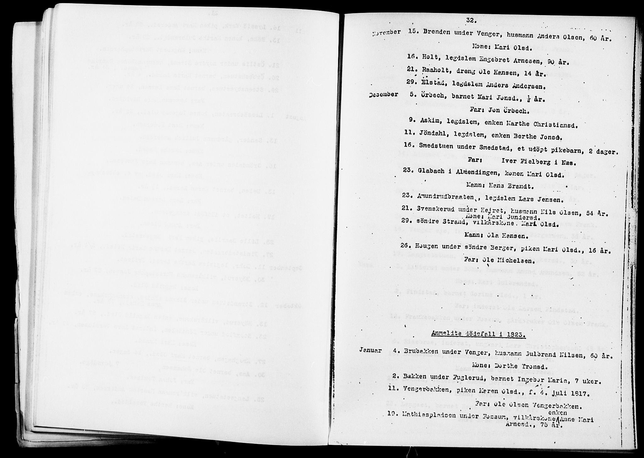 Eidsvoll prestekontor Kirkebøker, AV/SAO-A-10888/O/Oa/L0005: Other parish register no. 5, 1815-1865, p. 32