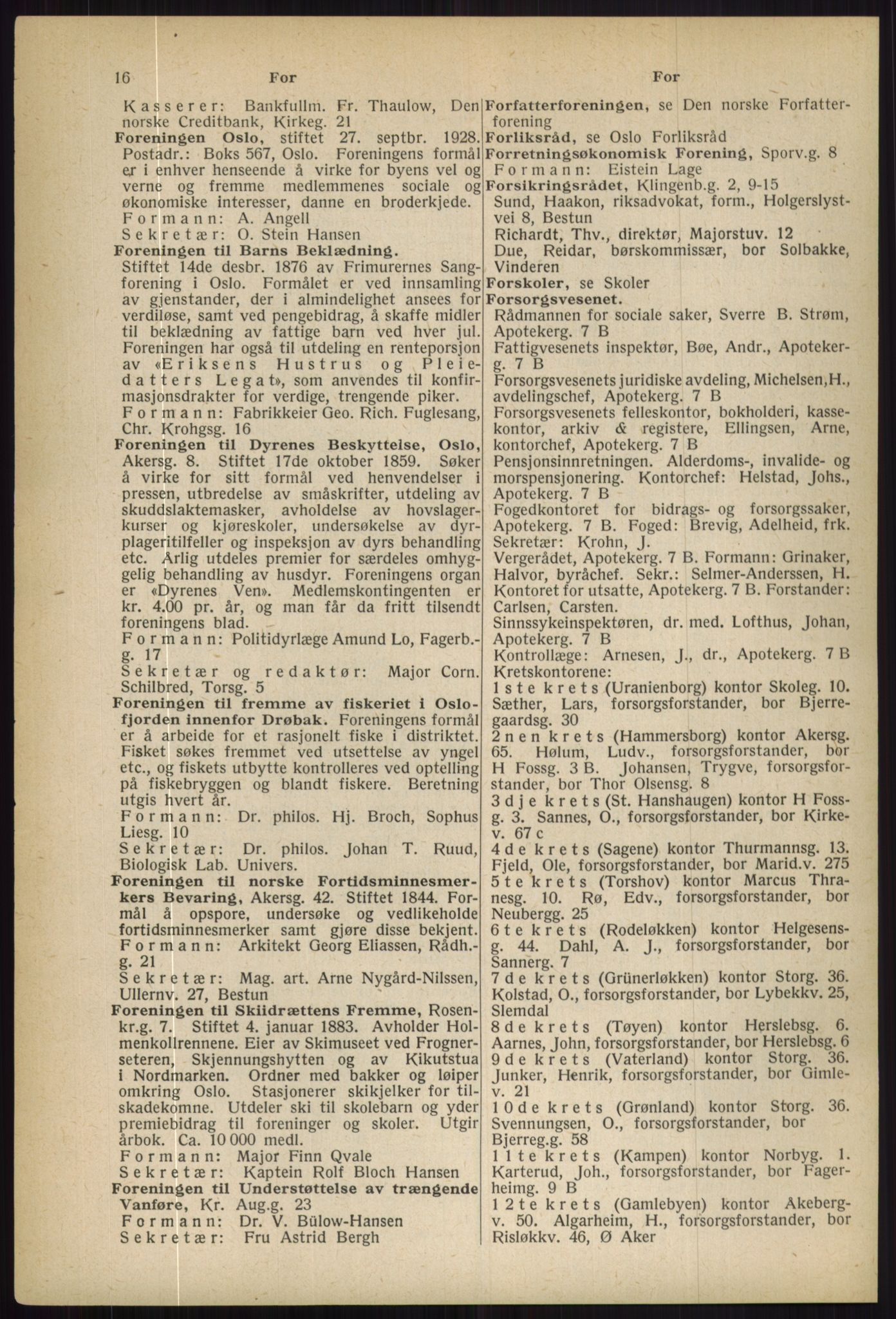 Kristiania/Oslo adressebok, PUBL/-, 1936, p. 16