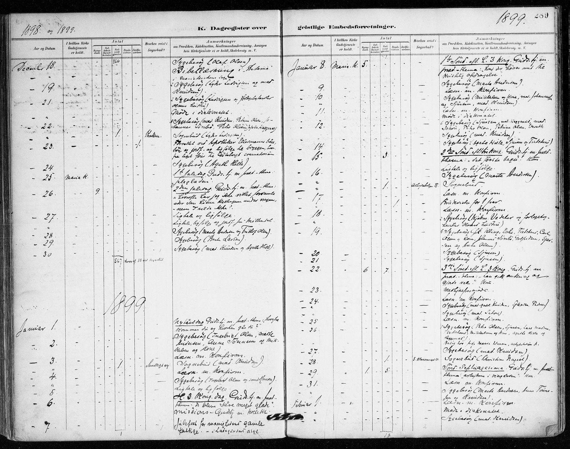 Mariakirken Sokneprestembete, SAB/A-76901/H/Haa/L0008: Parish register (official) no. A 8, 1893-1942, p. 289