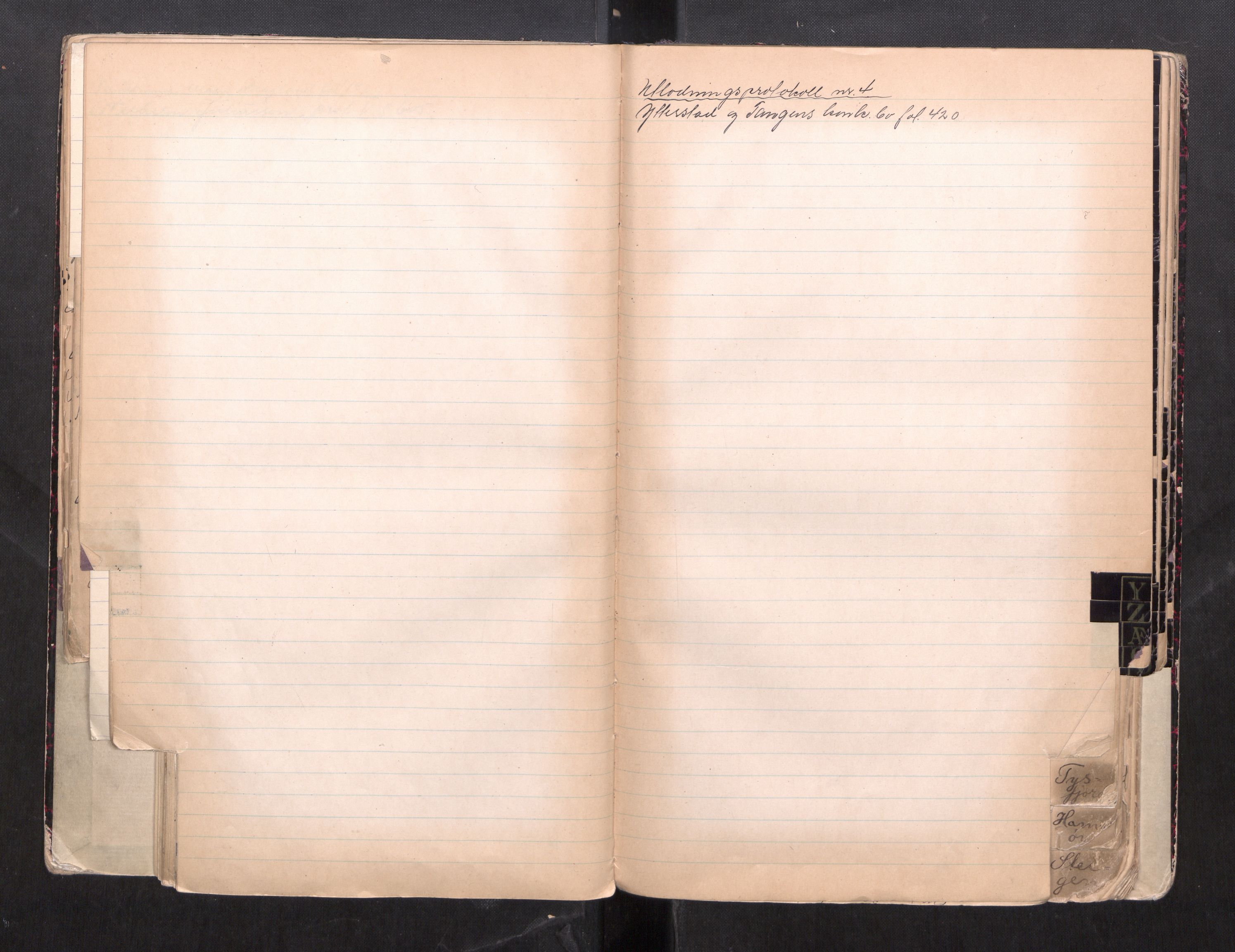 Steigen og Ofoten sorenskriveri, AV/SAT-A-0030/1/3/3C/L0002: Register til skifteslutningsprotokoll, 1917-1947