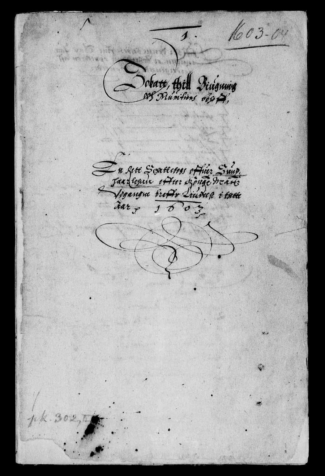 Rentekammeret inntil 1814, Reviderte regnskaper, Lensregnskaper, RA/EA-5023/R/Rb/Rbt/L0004: Bergenhus len, 1603-1605