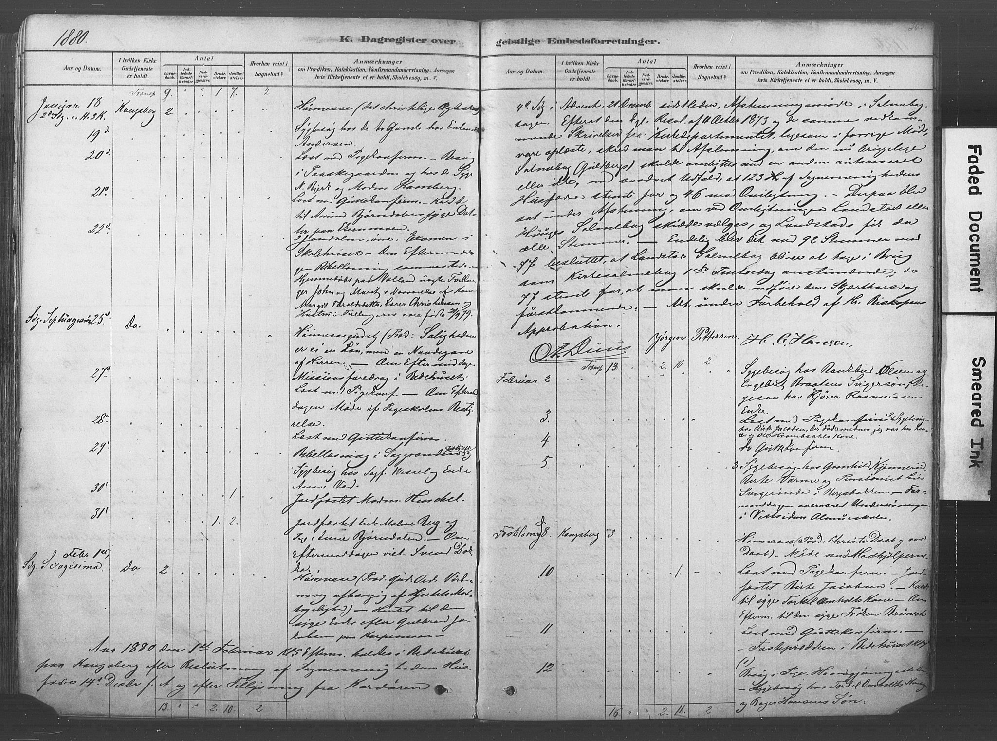 Kongsberg kirkebøker, AV/SAKO-A-22/F/Fb/L0001: Parish register (official) no. II 1, 1878-1886, p. 365