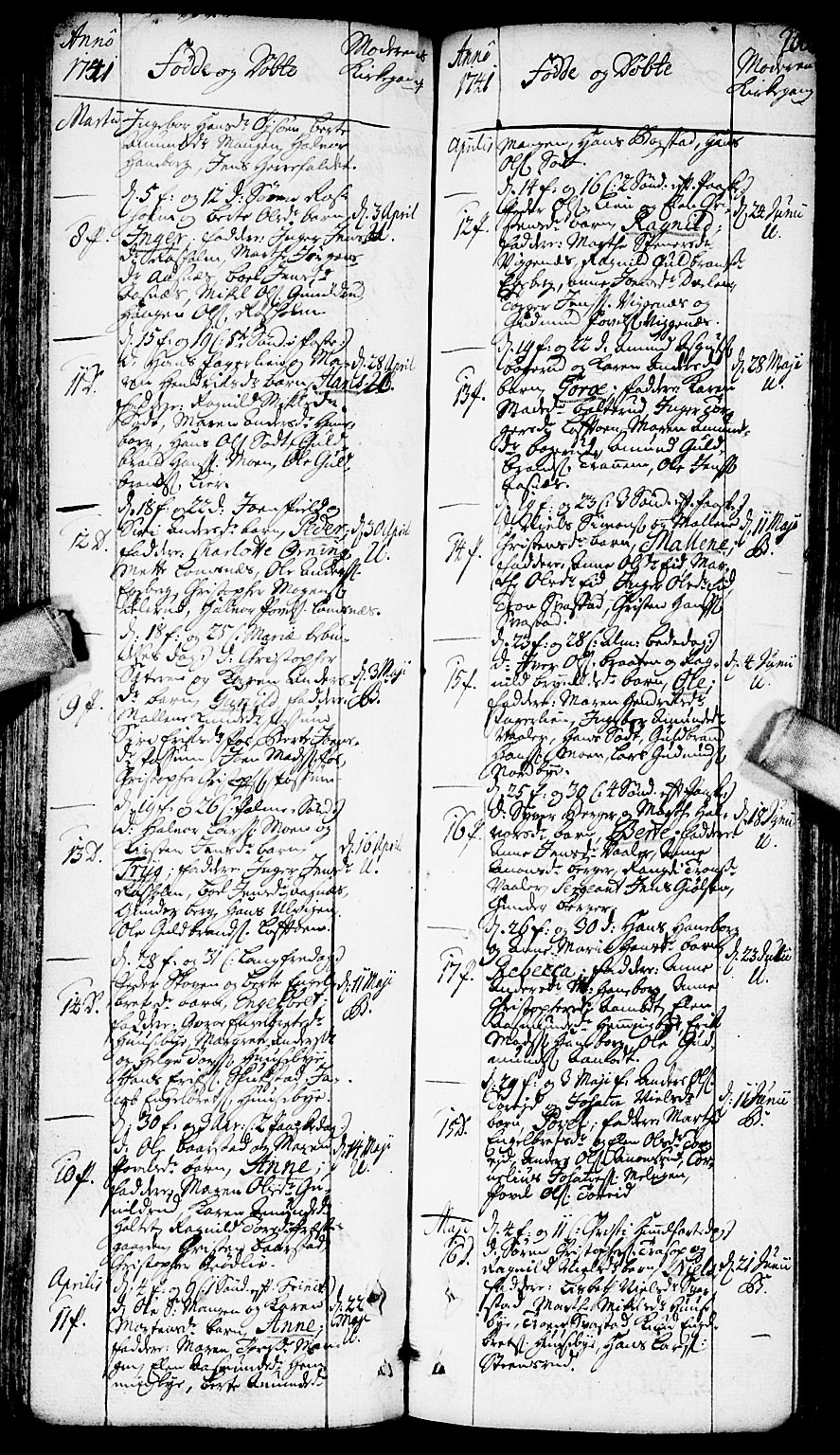 Aurskog prestekontor Kirkebøker, AV/SAO-A-10304a/F/Fa/L0002: Parish register (official) no. I 2, 1735-1766, p. 106