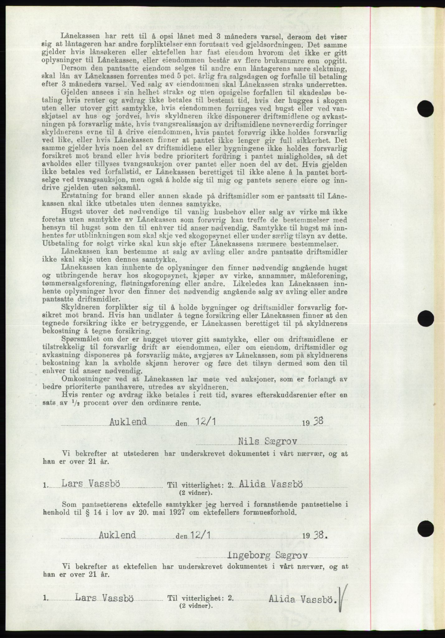 Jæren sorenskriveri, SAST/A-100310/03/G/Gba/L0070: Mortgage book, 1938-1938, Diary no: : 1189/1938