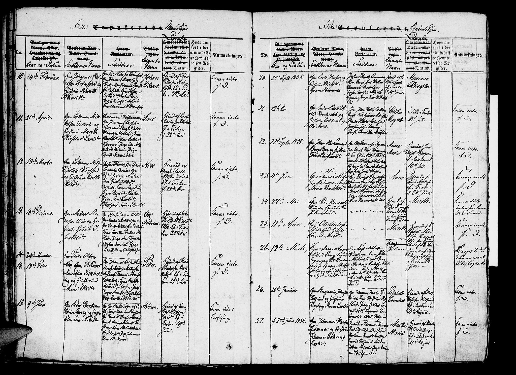 Skjervøy sokneprestkontor, AV/SATØ-S-1300/H/Ha/Haa/L0004kirke: Parish register (official) no. 4, 1820-1838